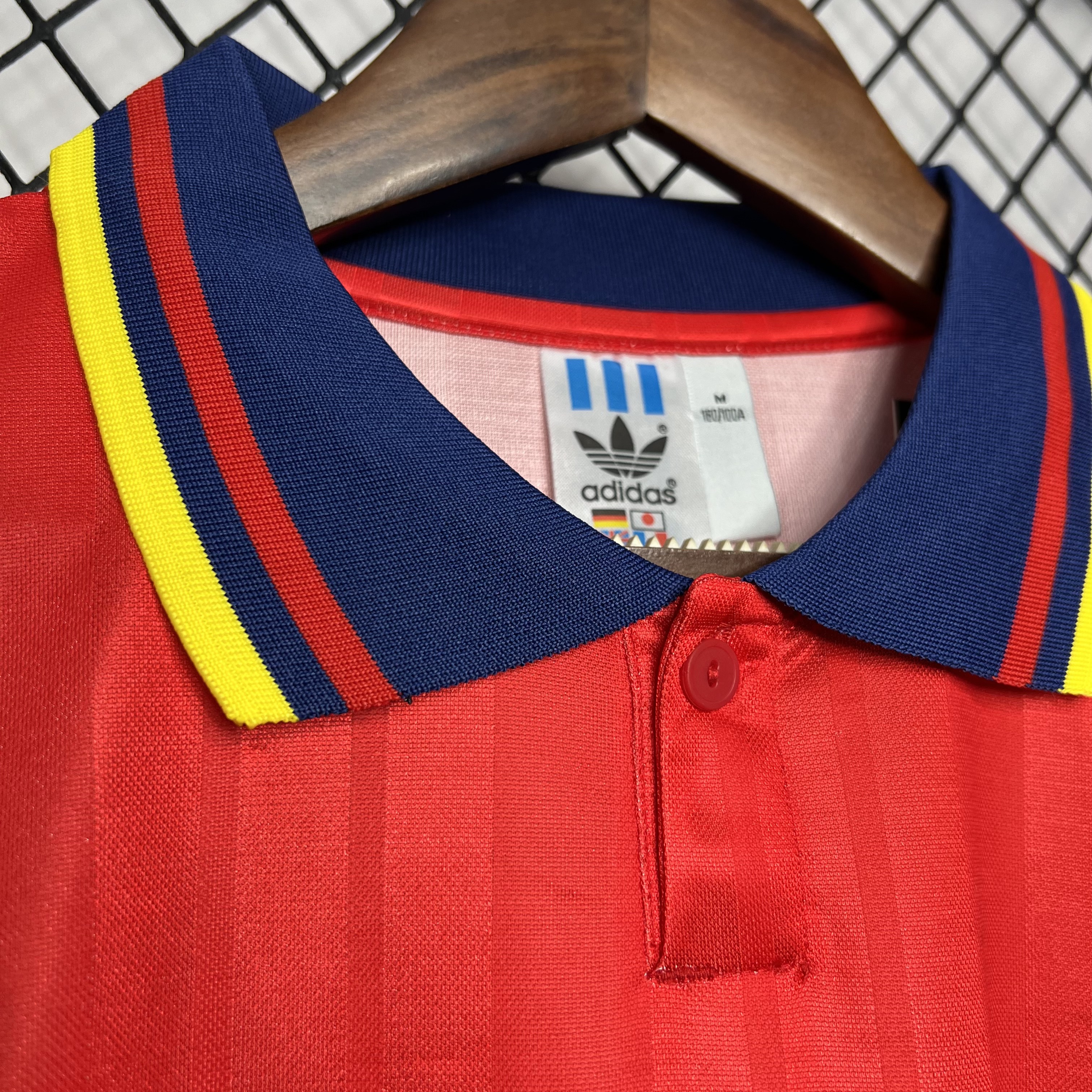 Retro Spain 1994 Home Stadium Jersey - ManixJersey