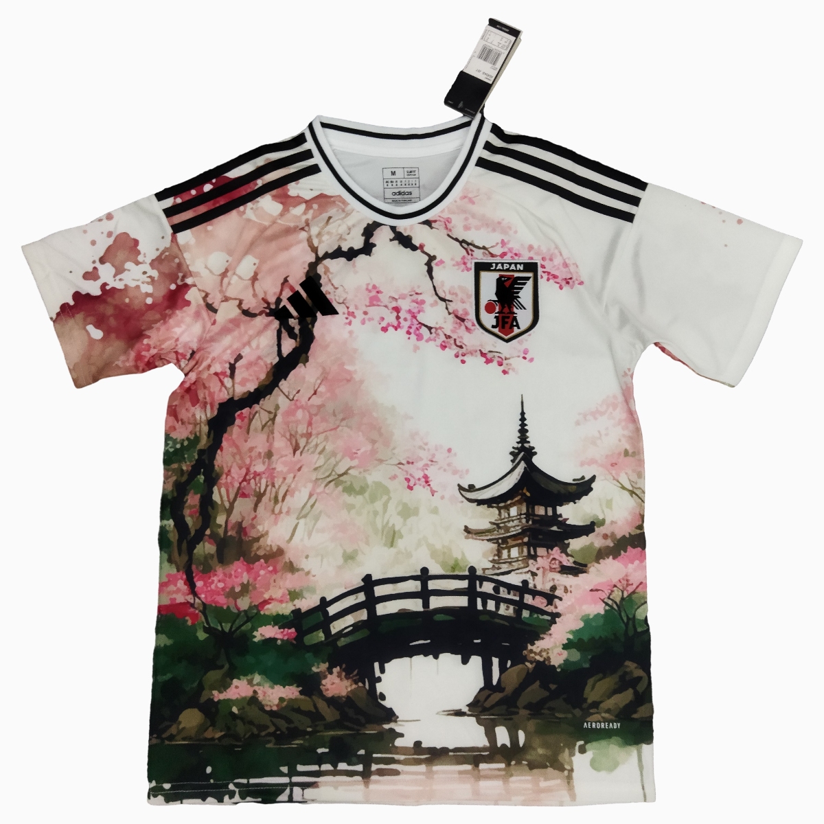 Japan 2024 Sakura Tree Special Edition White Jersey - Fans Version - ManixJersey