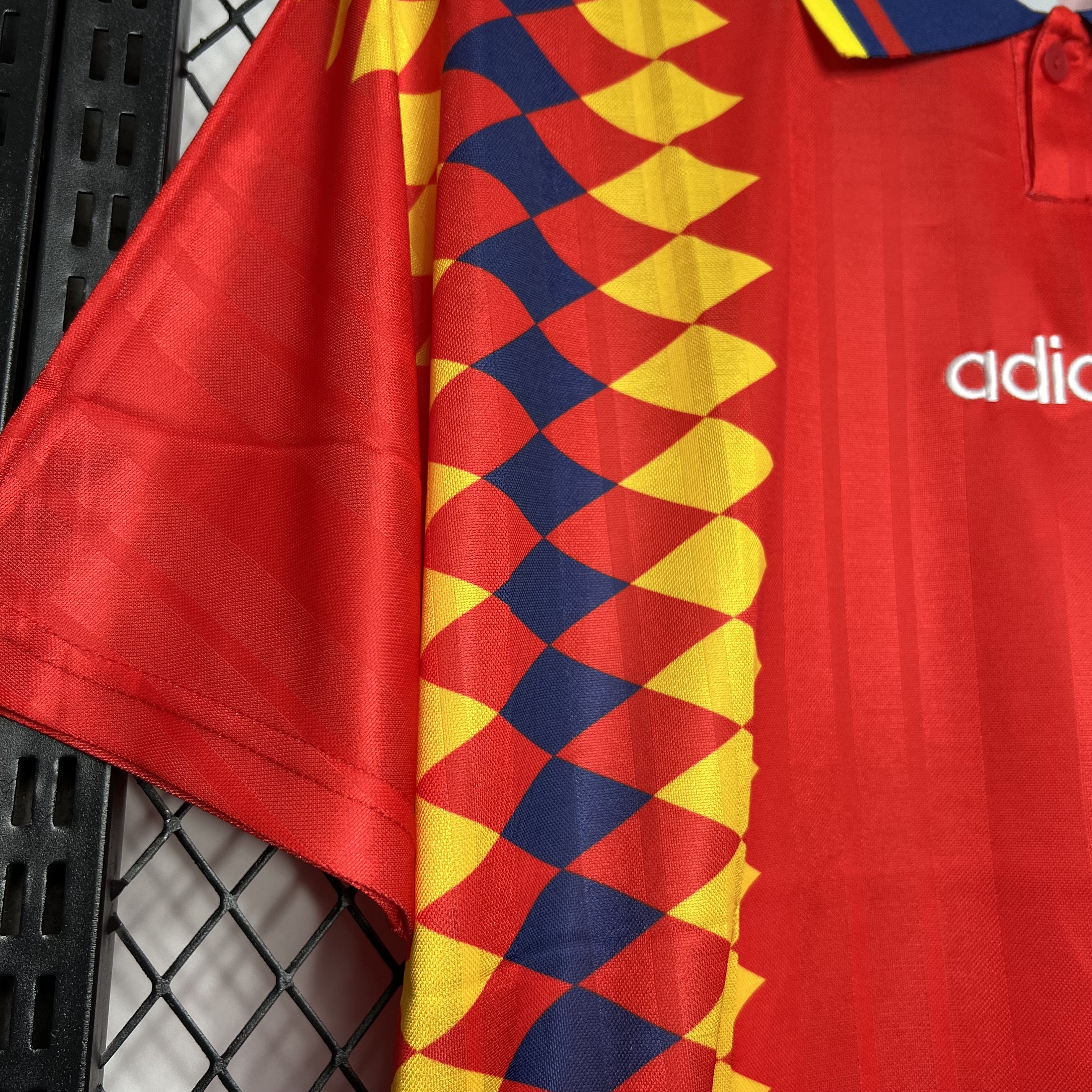 Retro Spain 1994 Home Stadium Jersey - ManixJersey