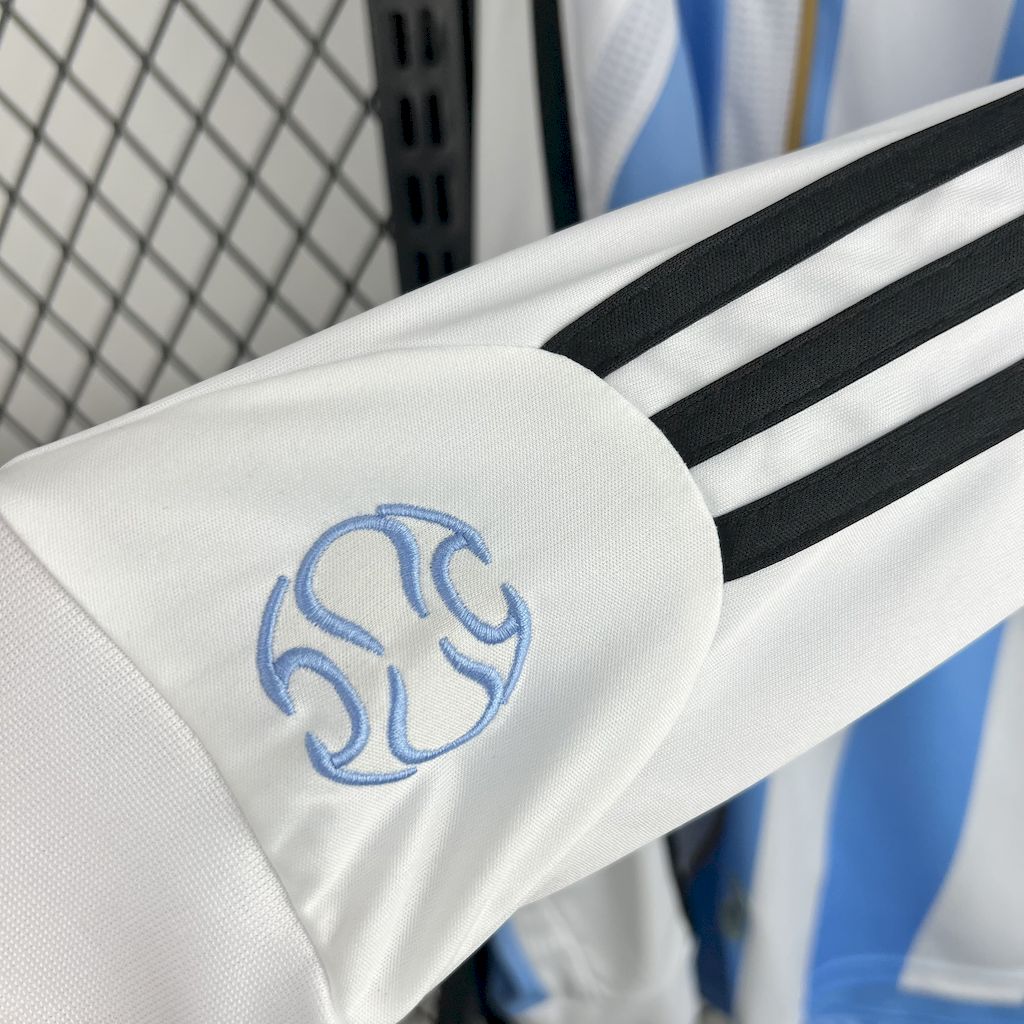 Retro Argentina 2006 Home Long Sleeves Jersey - ManixJersey