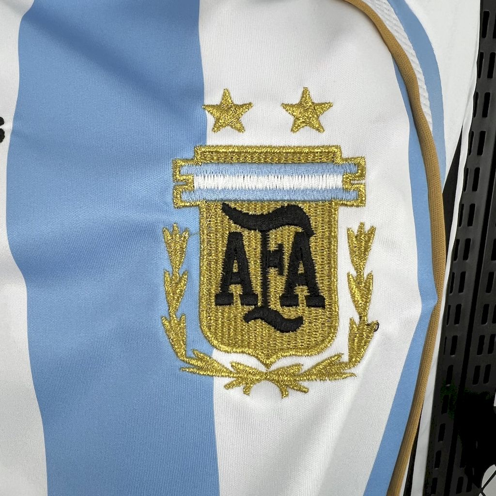 Retro Argentina 2006 Home Long Sleeves Jersey - ManixJersey