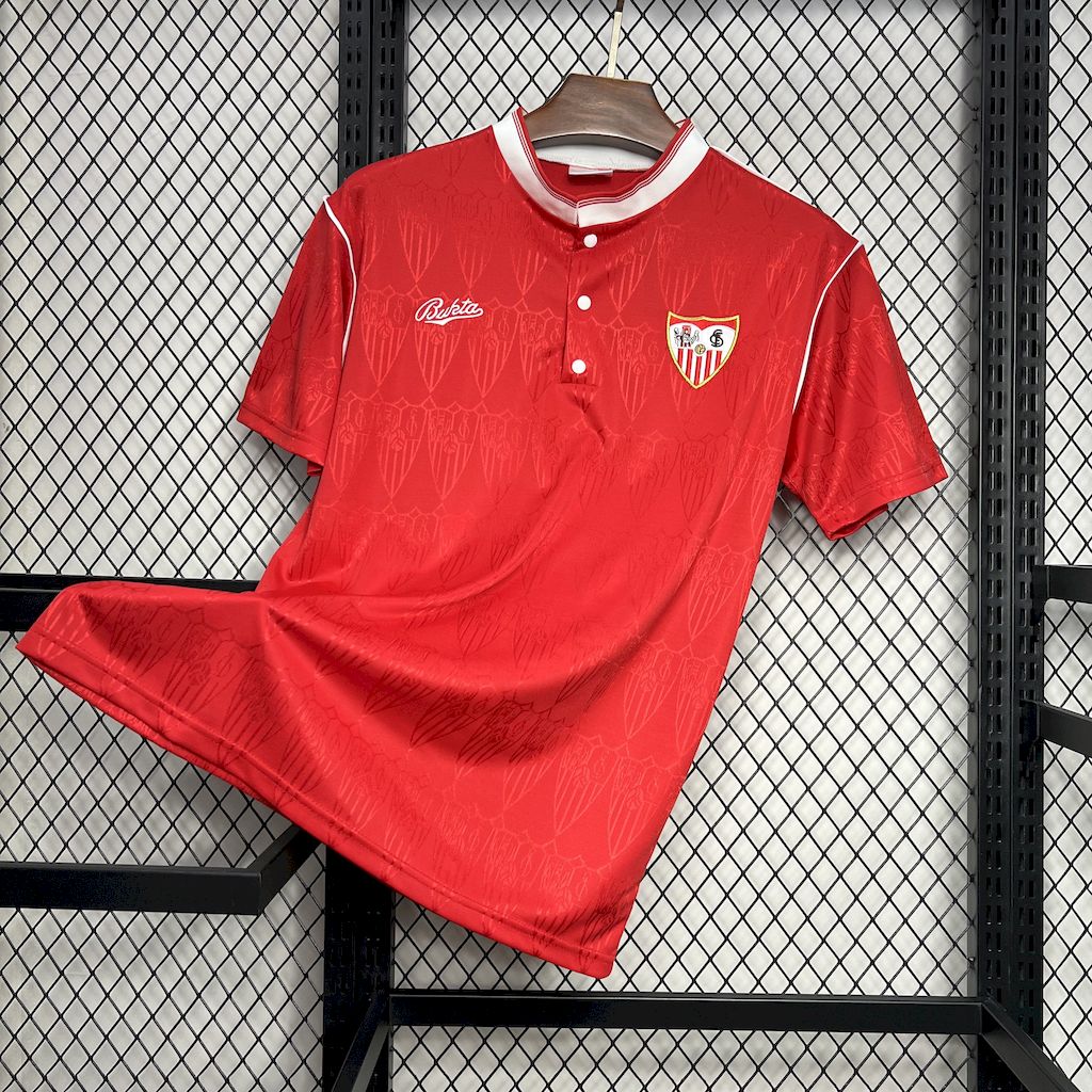 Retro Sevilla FC 1991-92 Away Jersey - ManixJersey