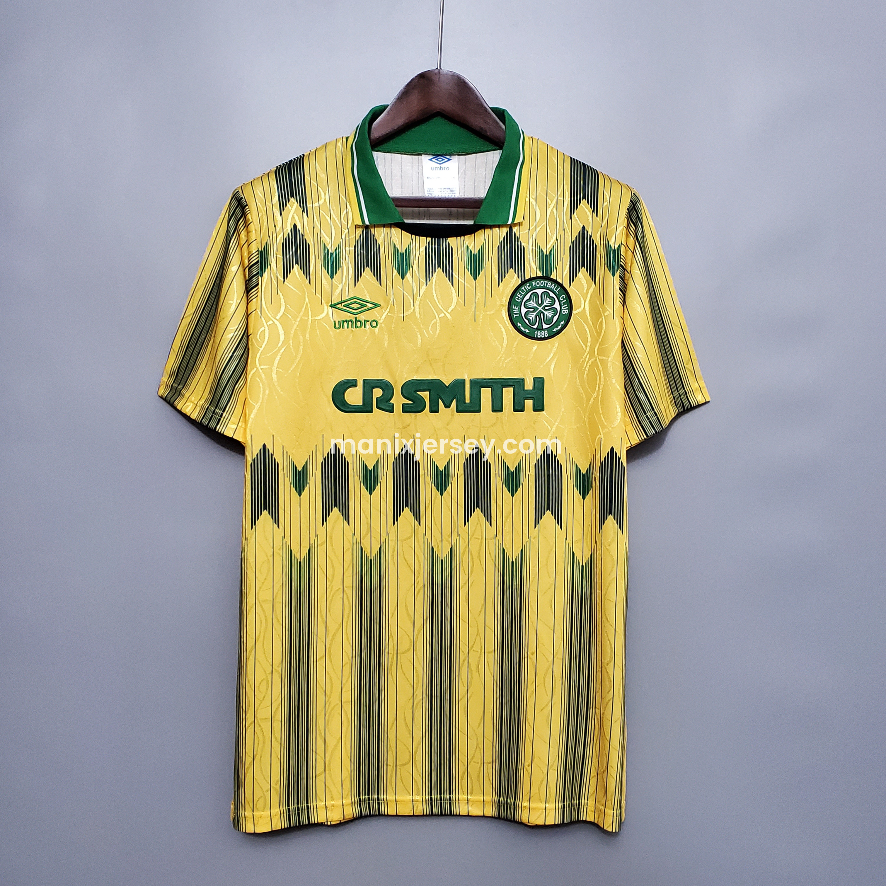 Retro Celtic 1988-91 Away Stadium Jersey - ManixJersey