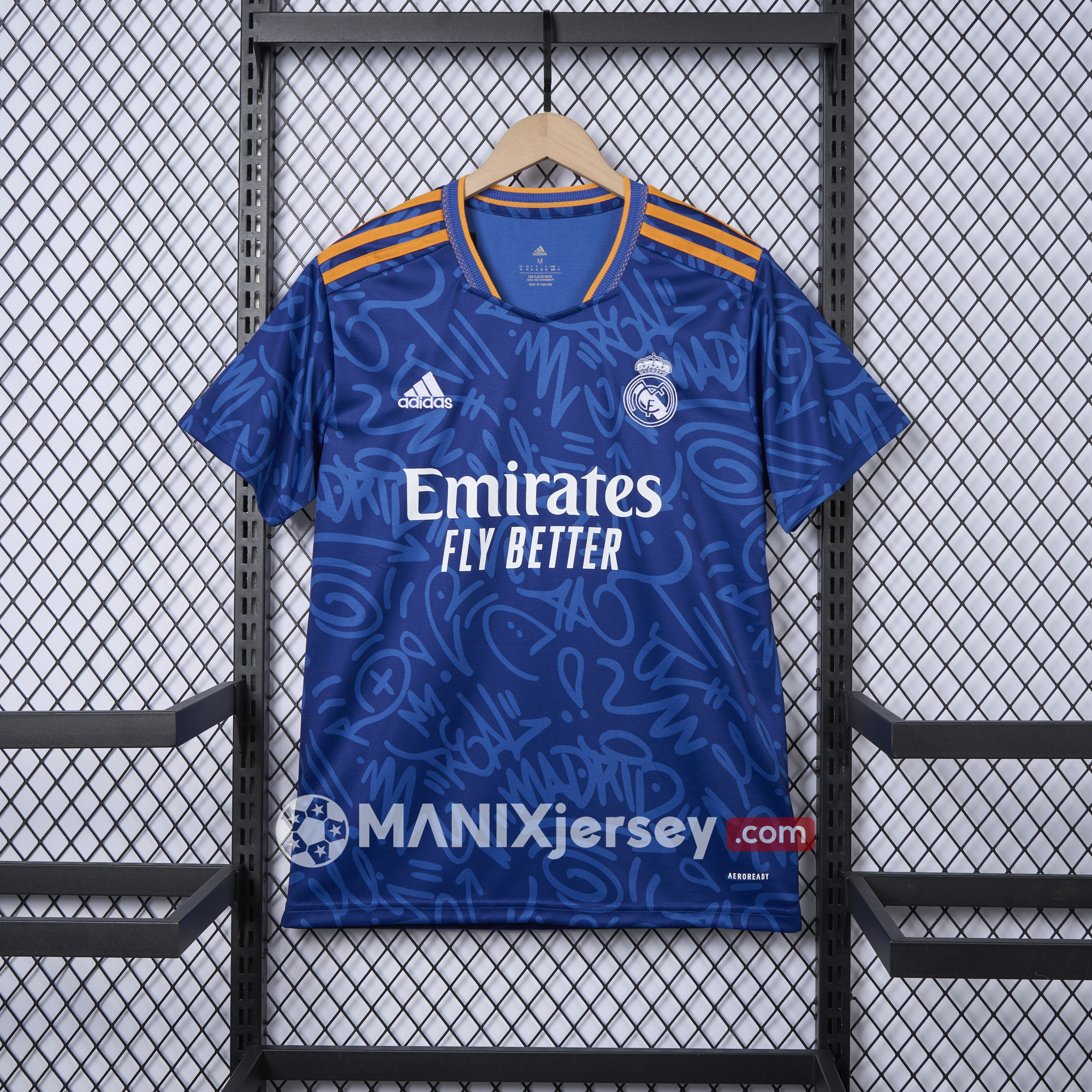Retro Real Madrid 2021-22 Away Jersey - ManixJersey