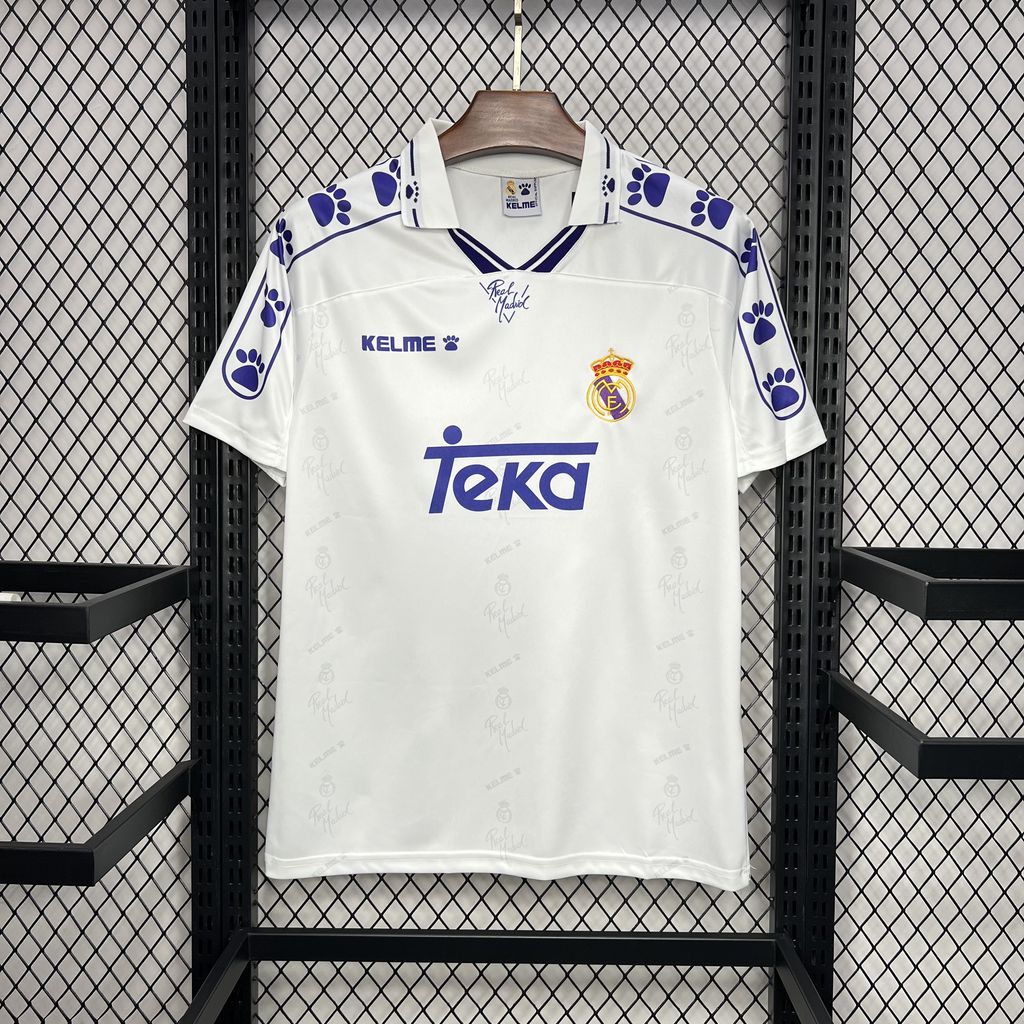 Retro Real Madrid 1994-96 Home Jersey - ManixJersey