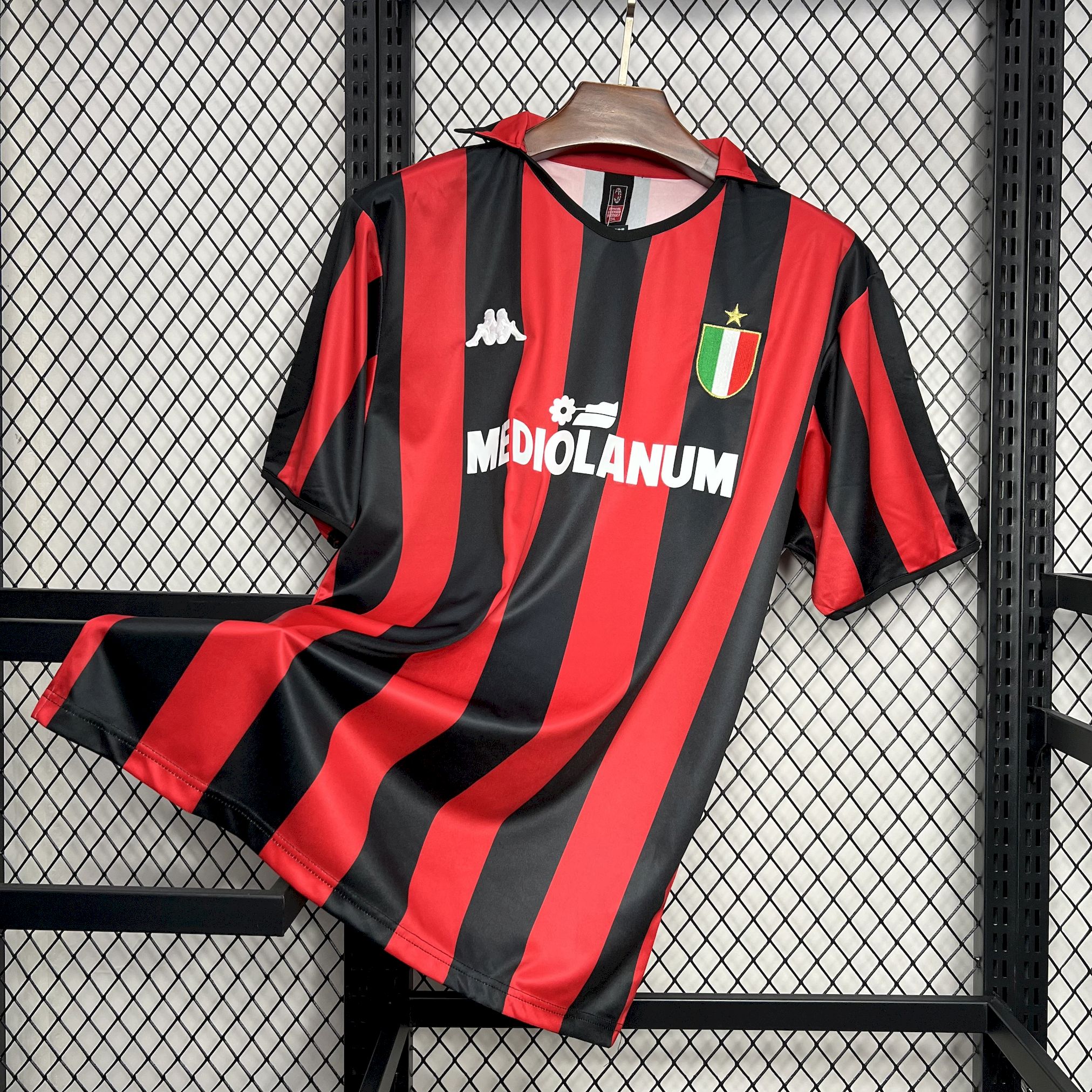 Retro AC Milan 1988-89 Home Jersey - ManixJersey