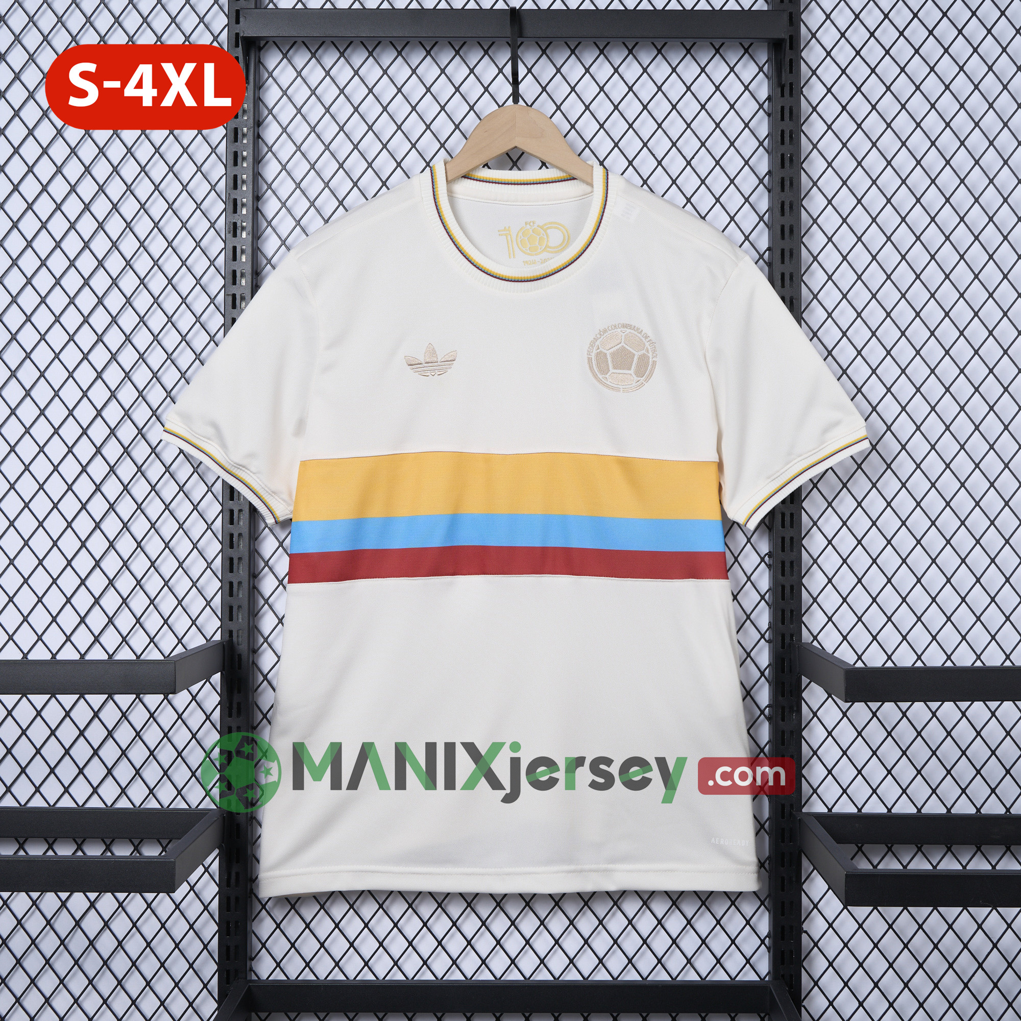 Colombia 2024 100th Anniversary Jersey - Fans Version - ManixJersey