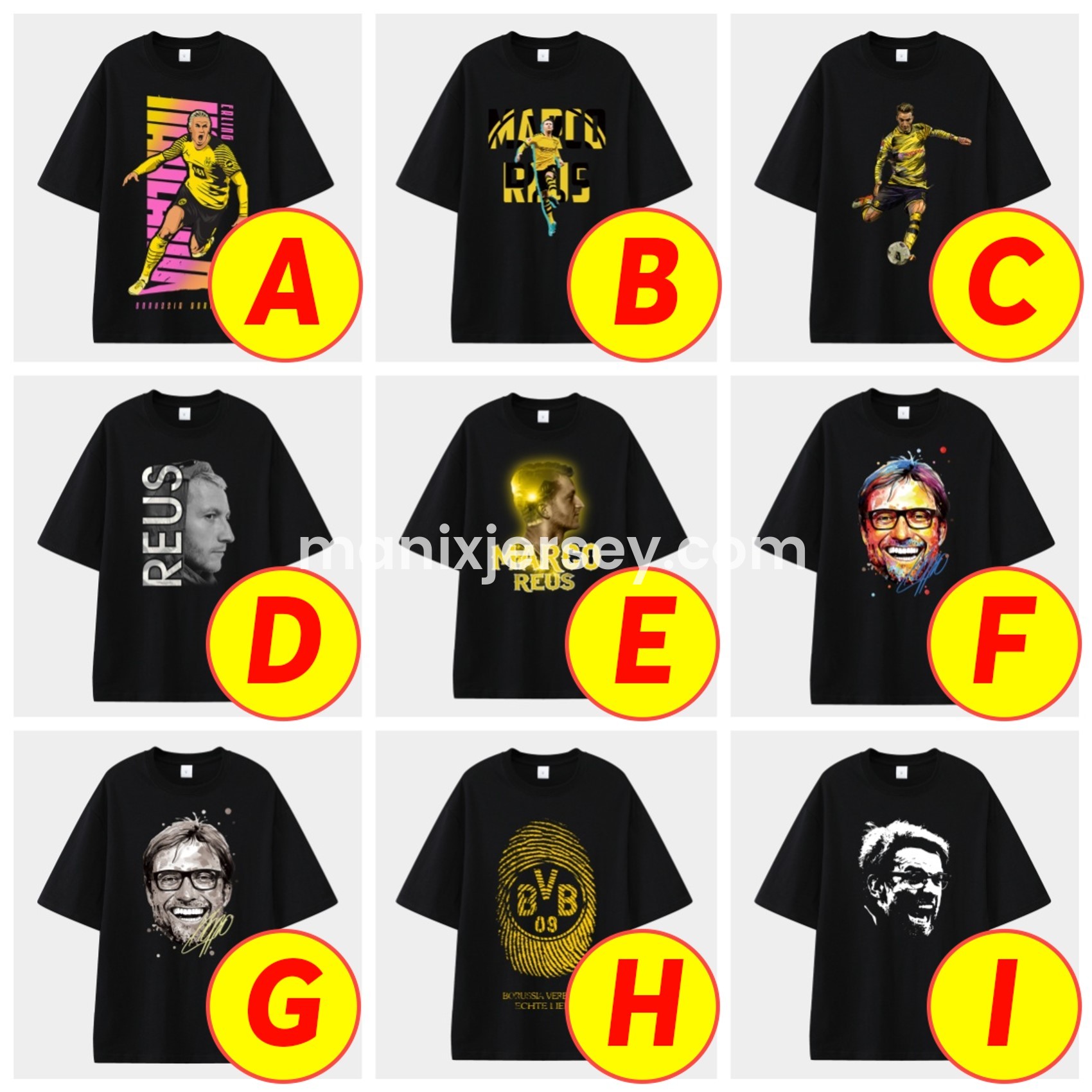 Dortmund Unisex Pure Cotton T-shirt - ManixJersey