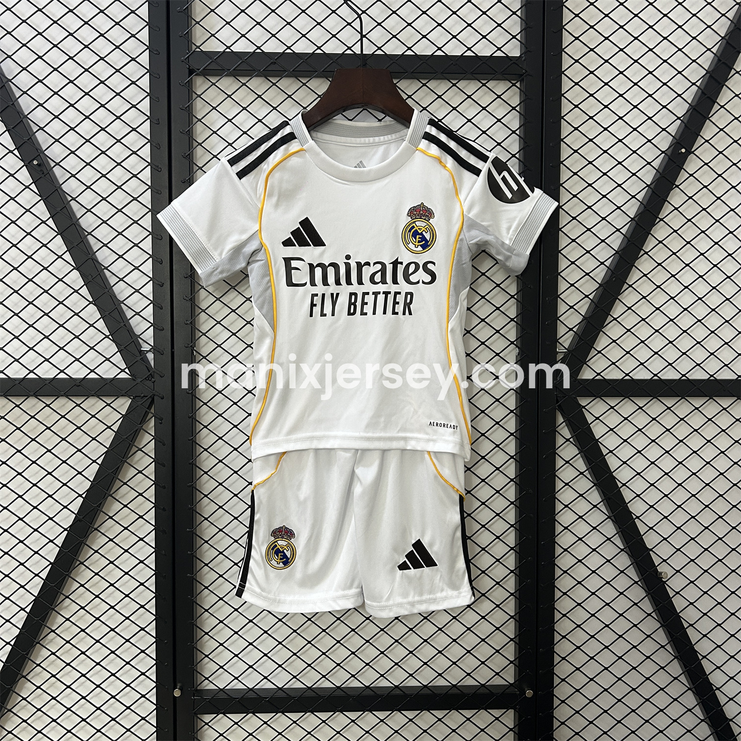 Real Madrid 25-26 Home Kids Kit (Leaked Version) - ManixJersey