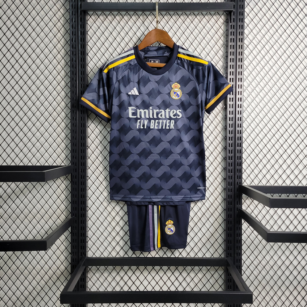 Real Madrid 23-24 Away Kids Kit - ManixJersey
