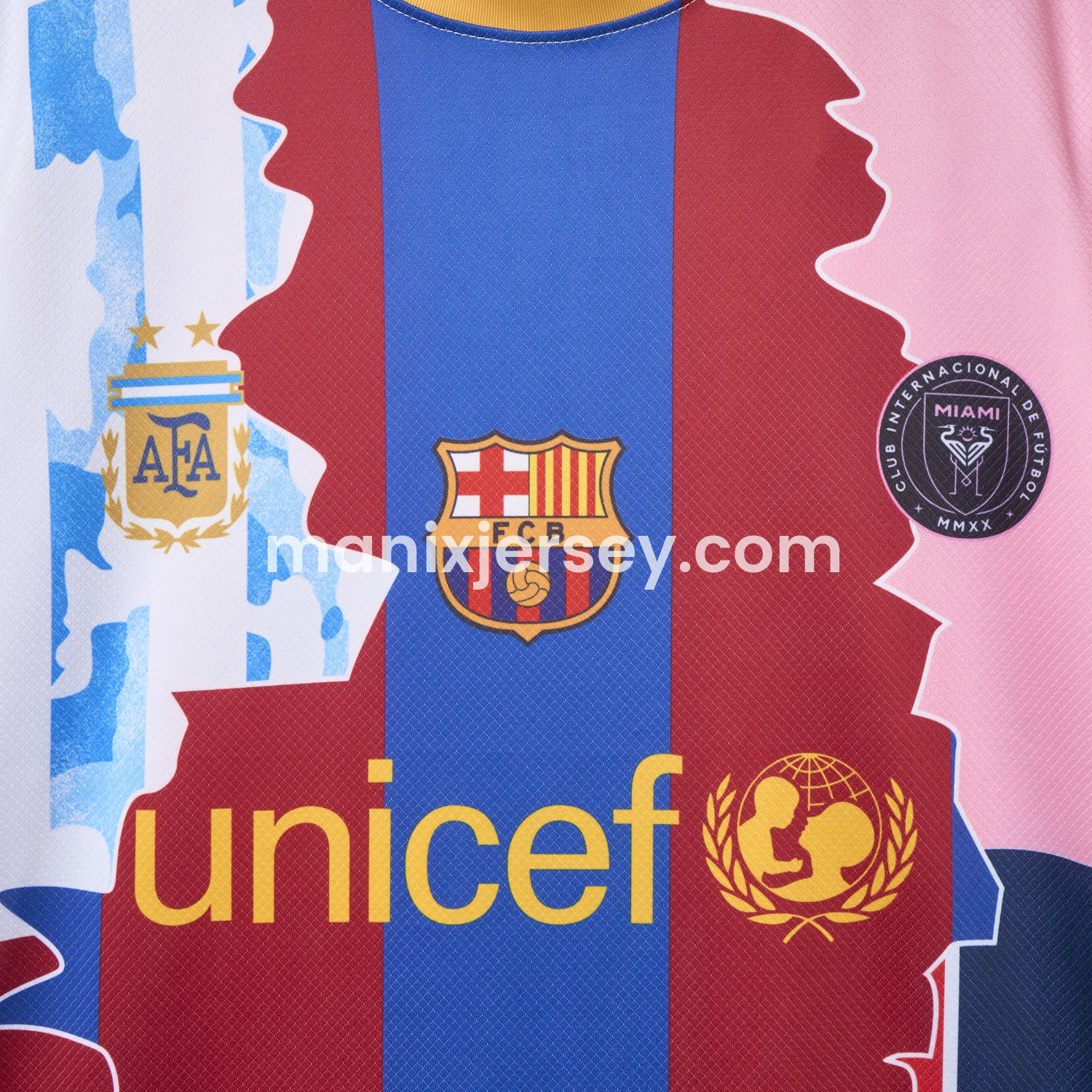 Messi Career Commemorative Jersey - Fans Version - Argentina B.A.R.S.A INT M.A.M Paris Saint-Germain PSG - ManixJersey