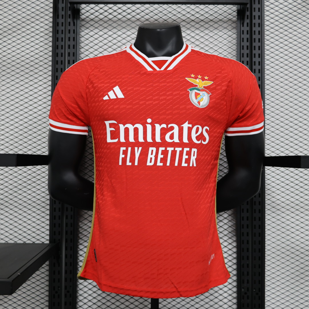 Benfica 23-24 Home Stadium Jersey - Player Version - ManixJersey