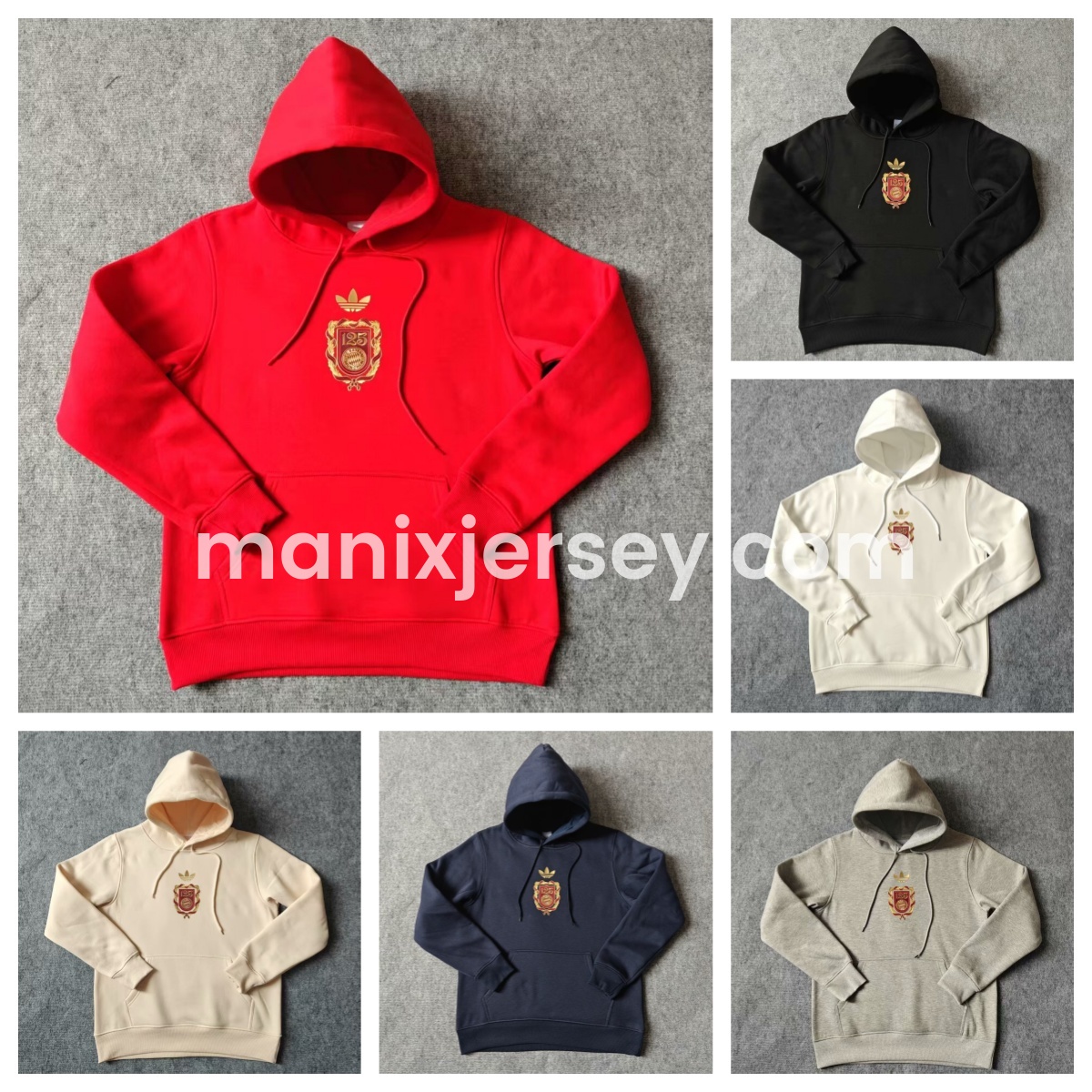 Bayern Munich 2025 125th Anniversary Unisex Pullover Hoodie - ManixJersey