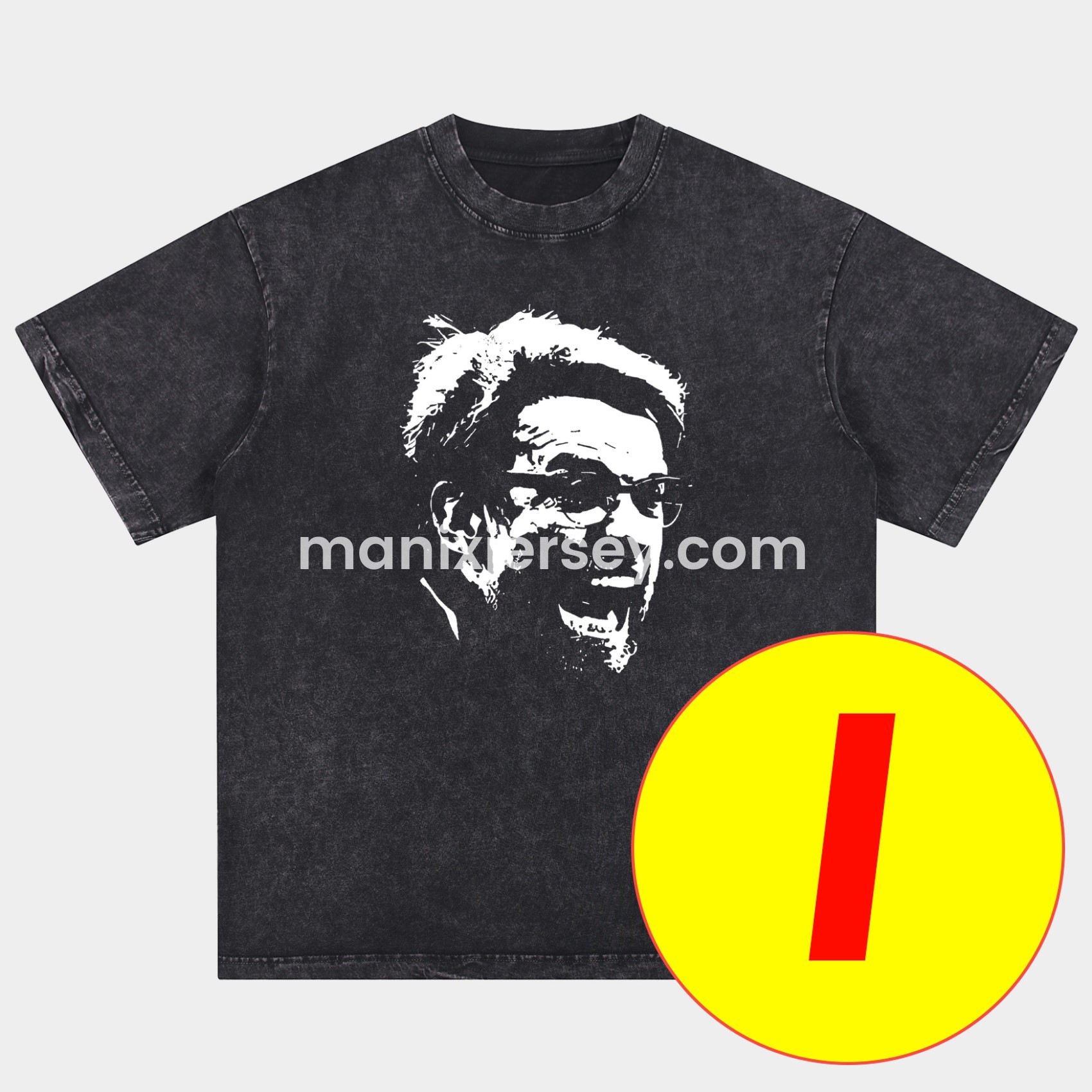 Dortmund Oversized Washed T-Shirt - ManixJersey