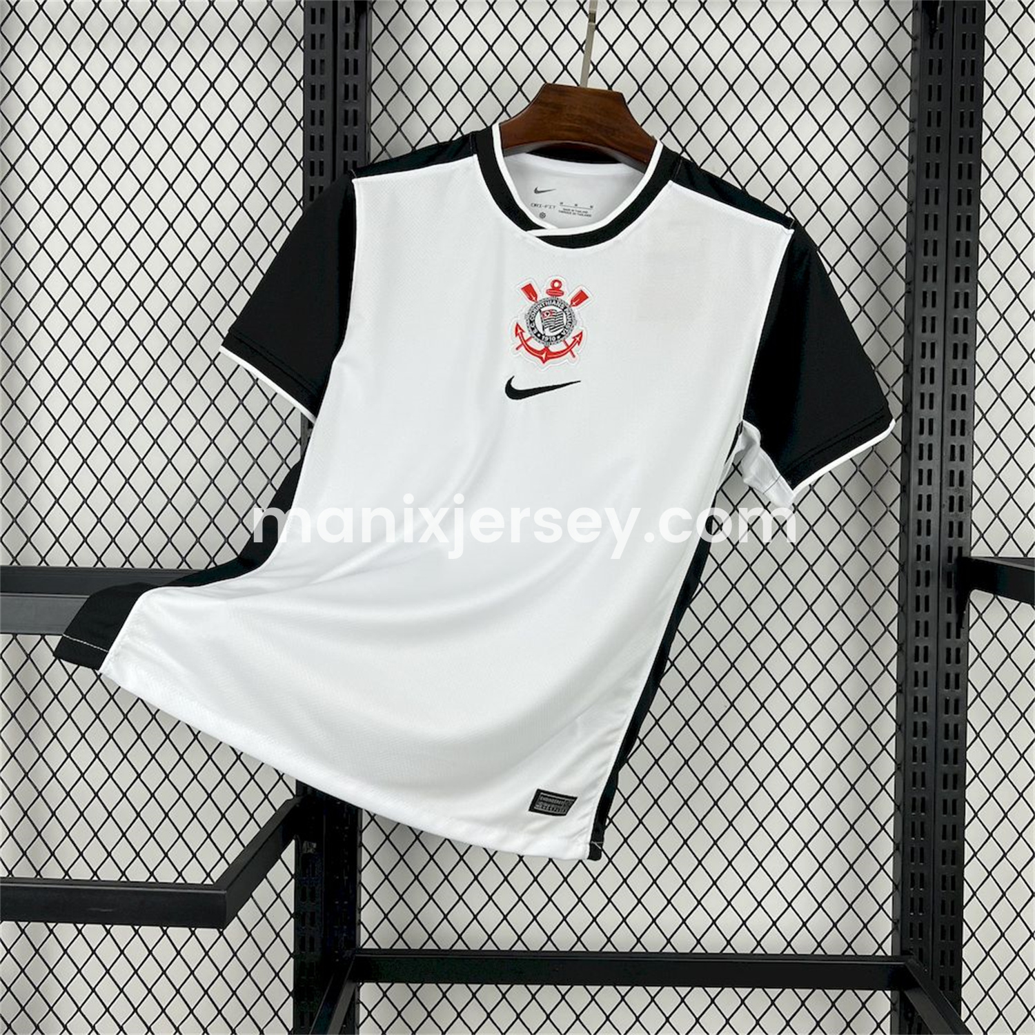 Corinthians 2025-26 Home Jersey - Fans Version - ManixJersey