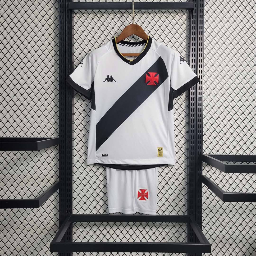 Vasco da Gama 2023 Away Stadium Kids Kit - ManixJersey