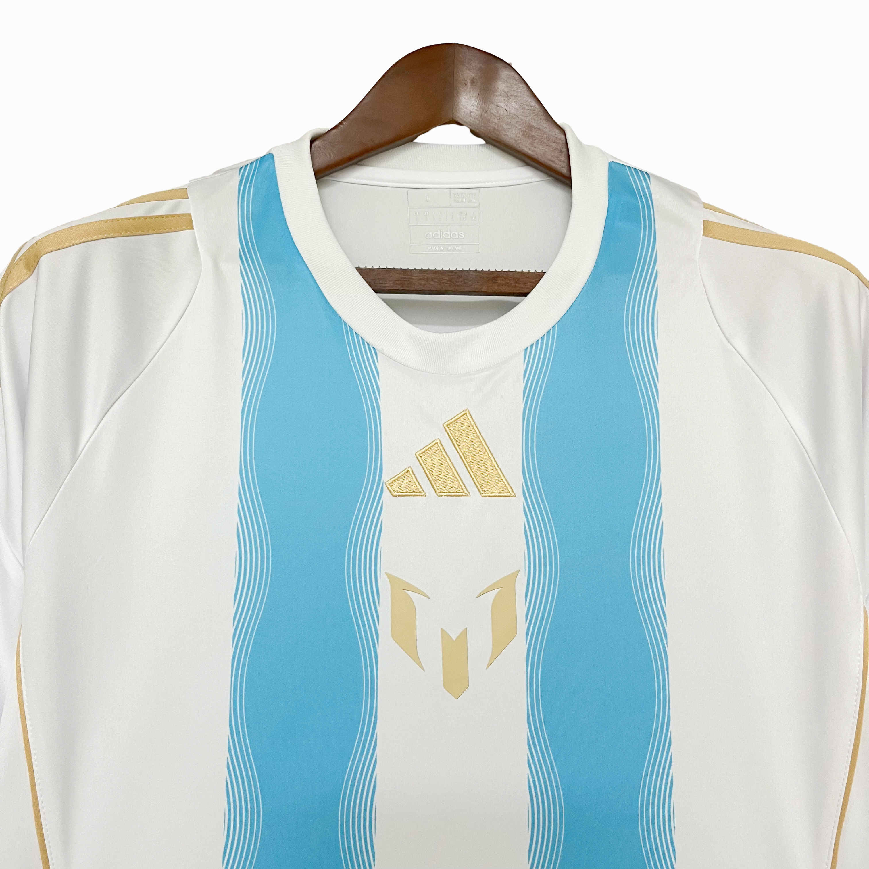 Argentina M-E-.S-S-I 2024 White Training Jersey - Fans Version - ManixJersey
