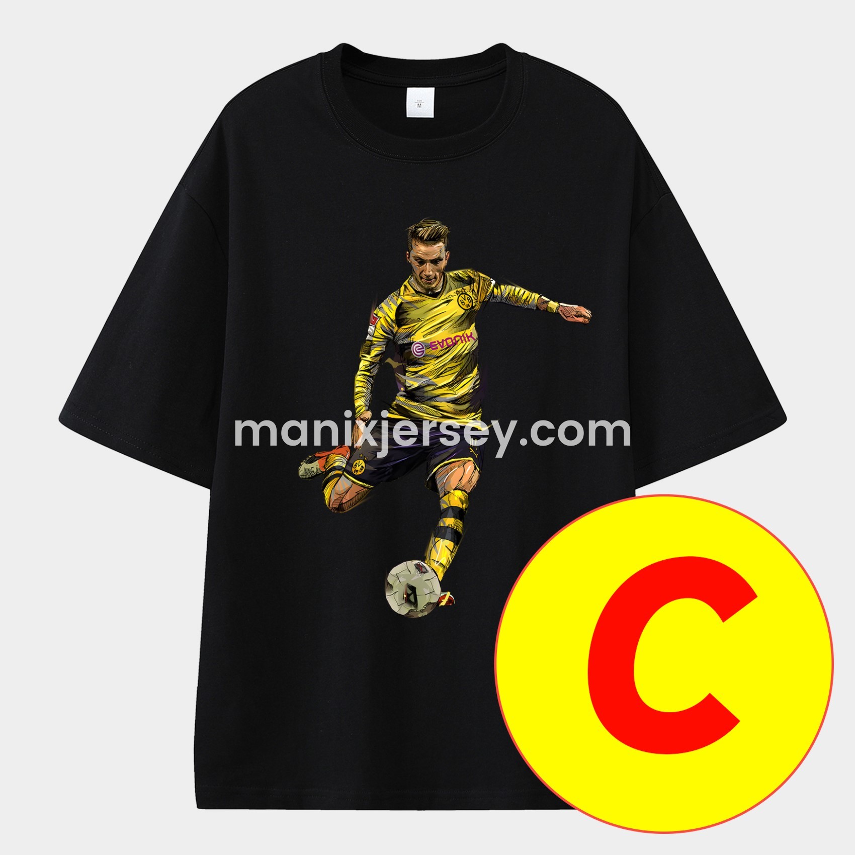 Dortmund Unisex Pure Cotton T-shirt - ManixJersey