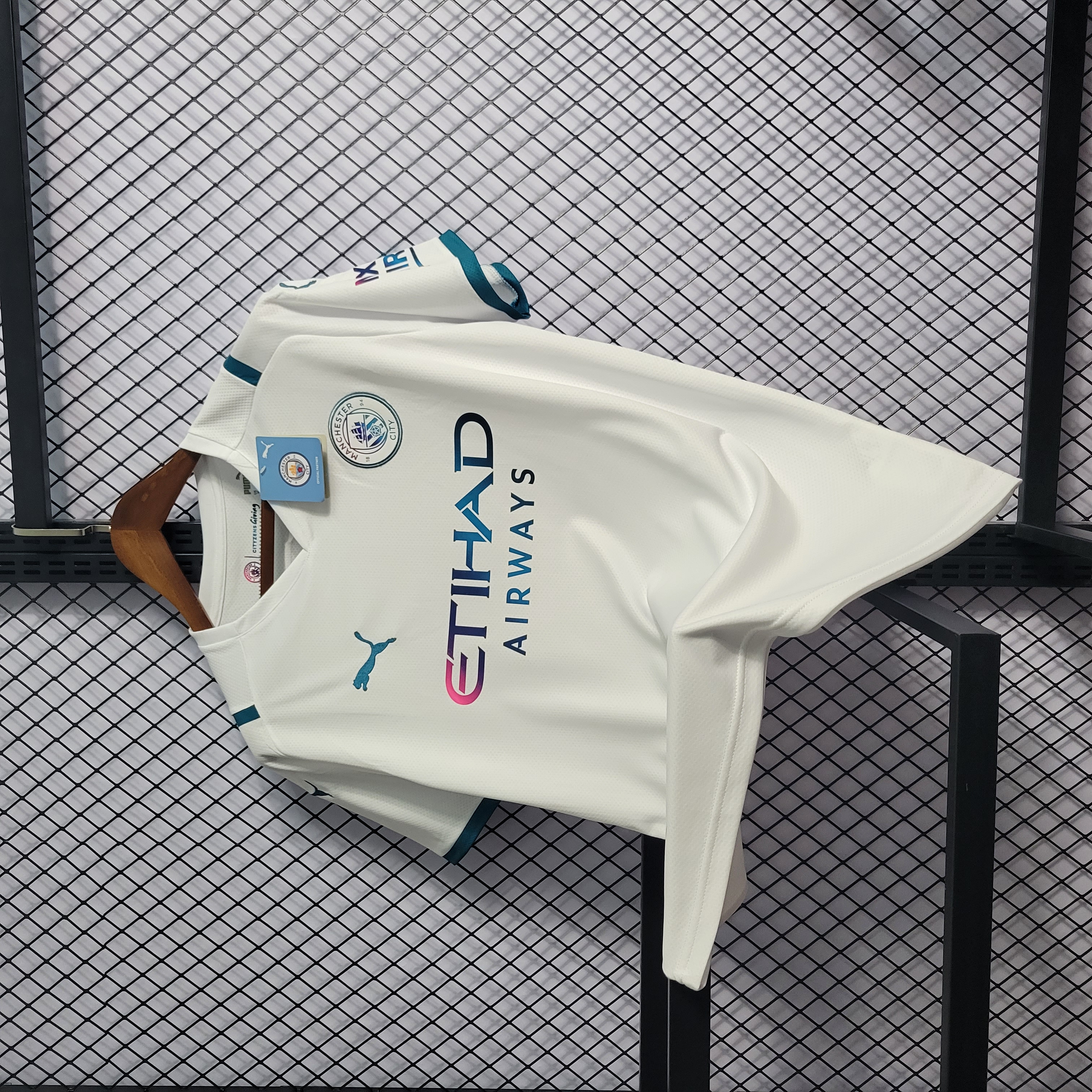 Manchester City 21-22 Away Stadium Jersey - Fans Version - ManixJersey