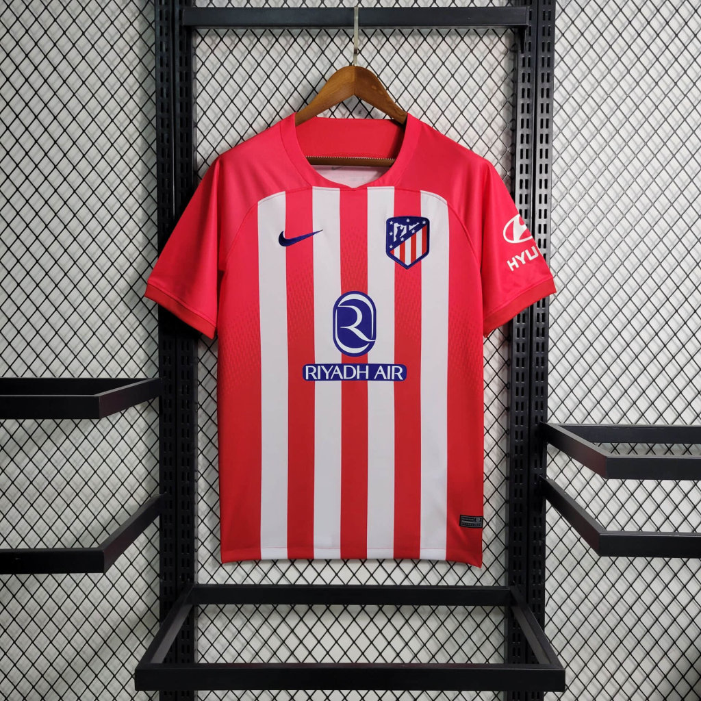 Atletico Madrid 23-24 Home Stadium Jersey - Fans Version - ManixJersey