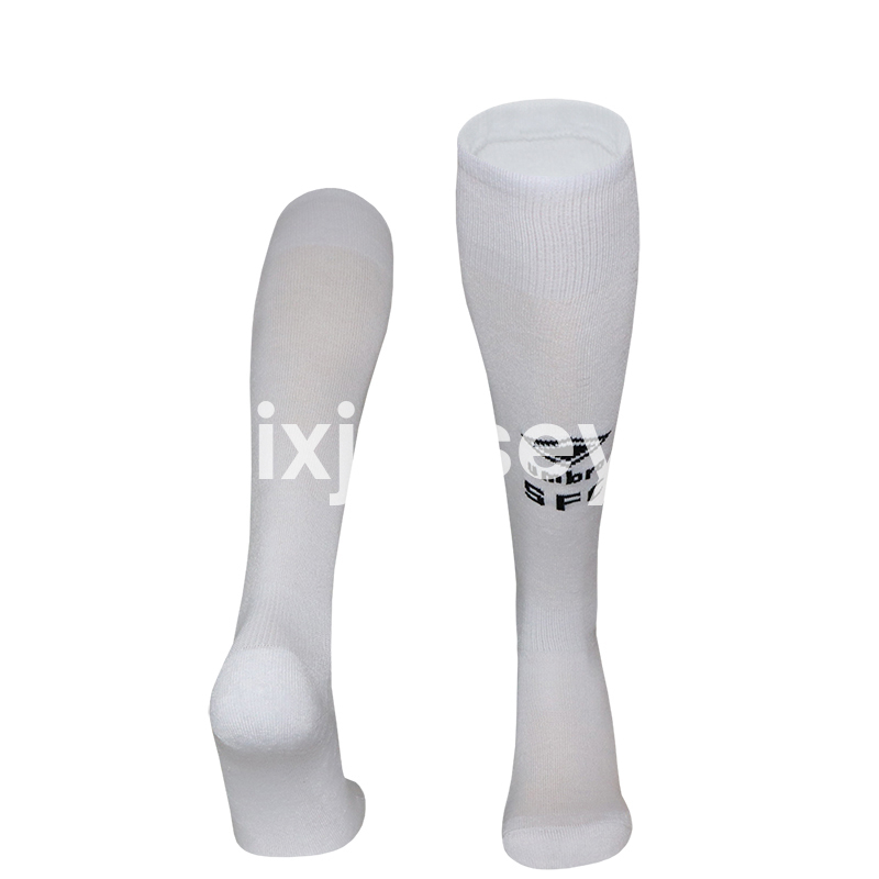 Santos 24-25 Home Socks - White - ManixJersey