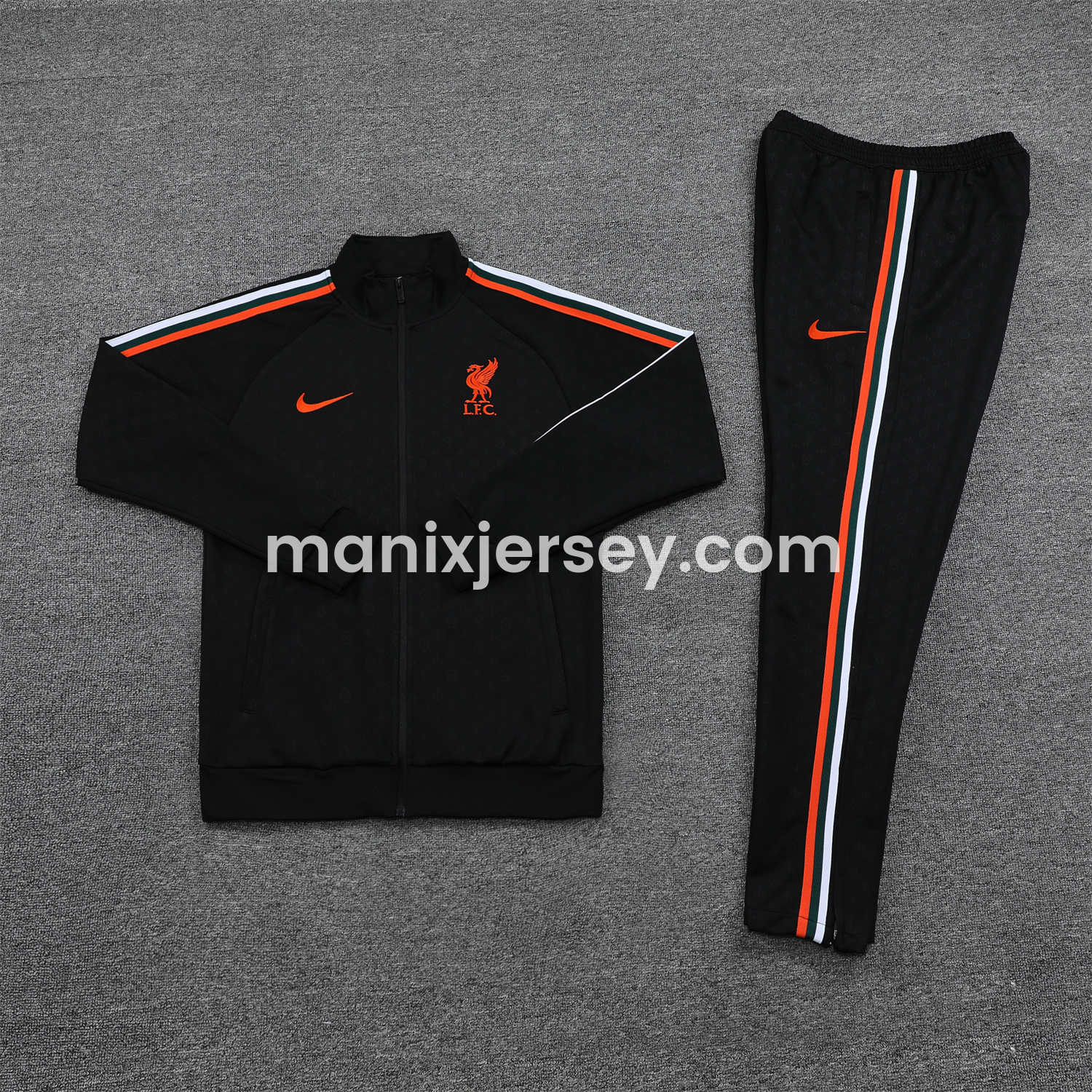 Liver.pool 24-25 Jacket Training Tracksuit - Black - ManixJersey