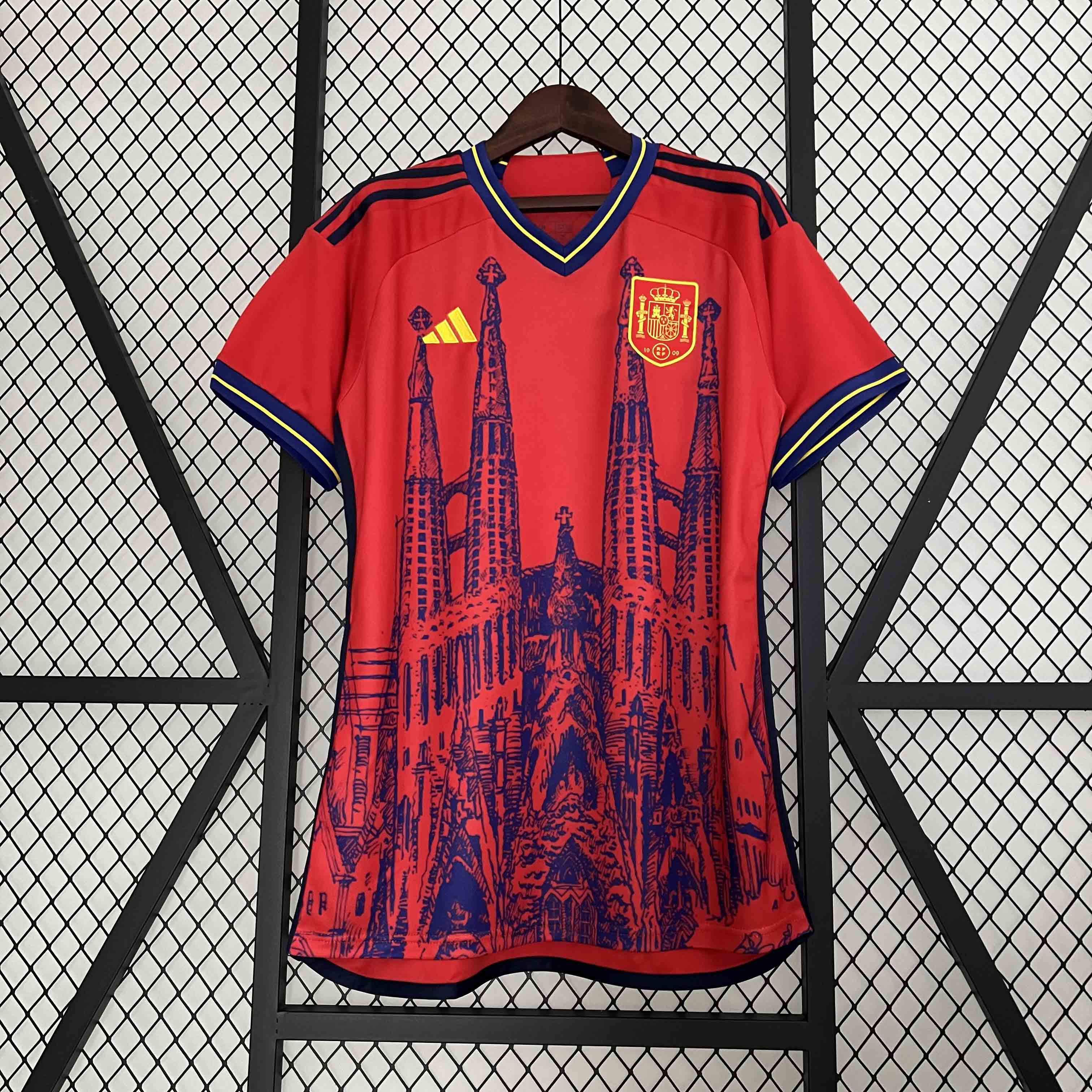 Spain 23-24 Sagrada Família Special Edition Jersey - Fans Version - ManixJersey