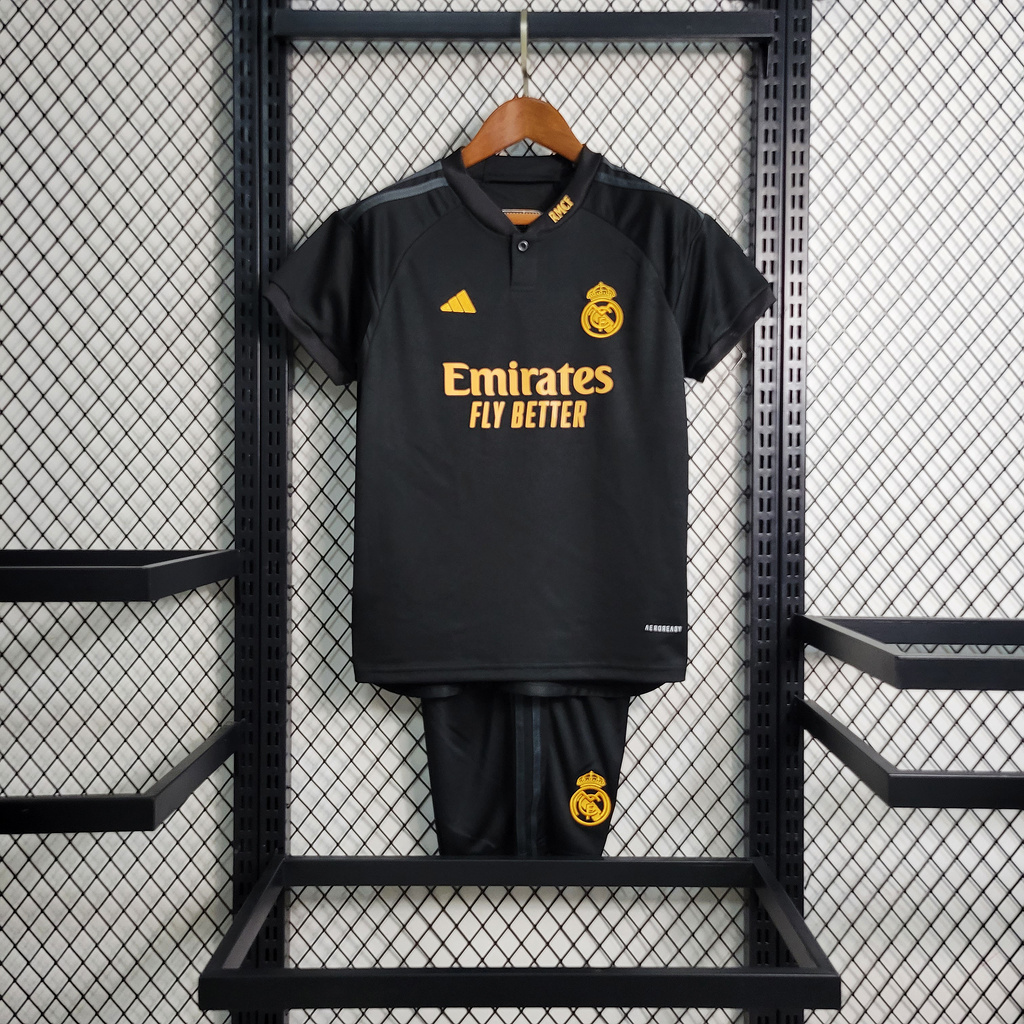 Real Madrid 23-24 Third Kids Kit - ManixJersey