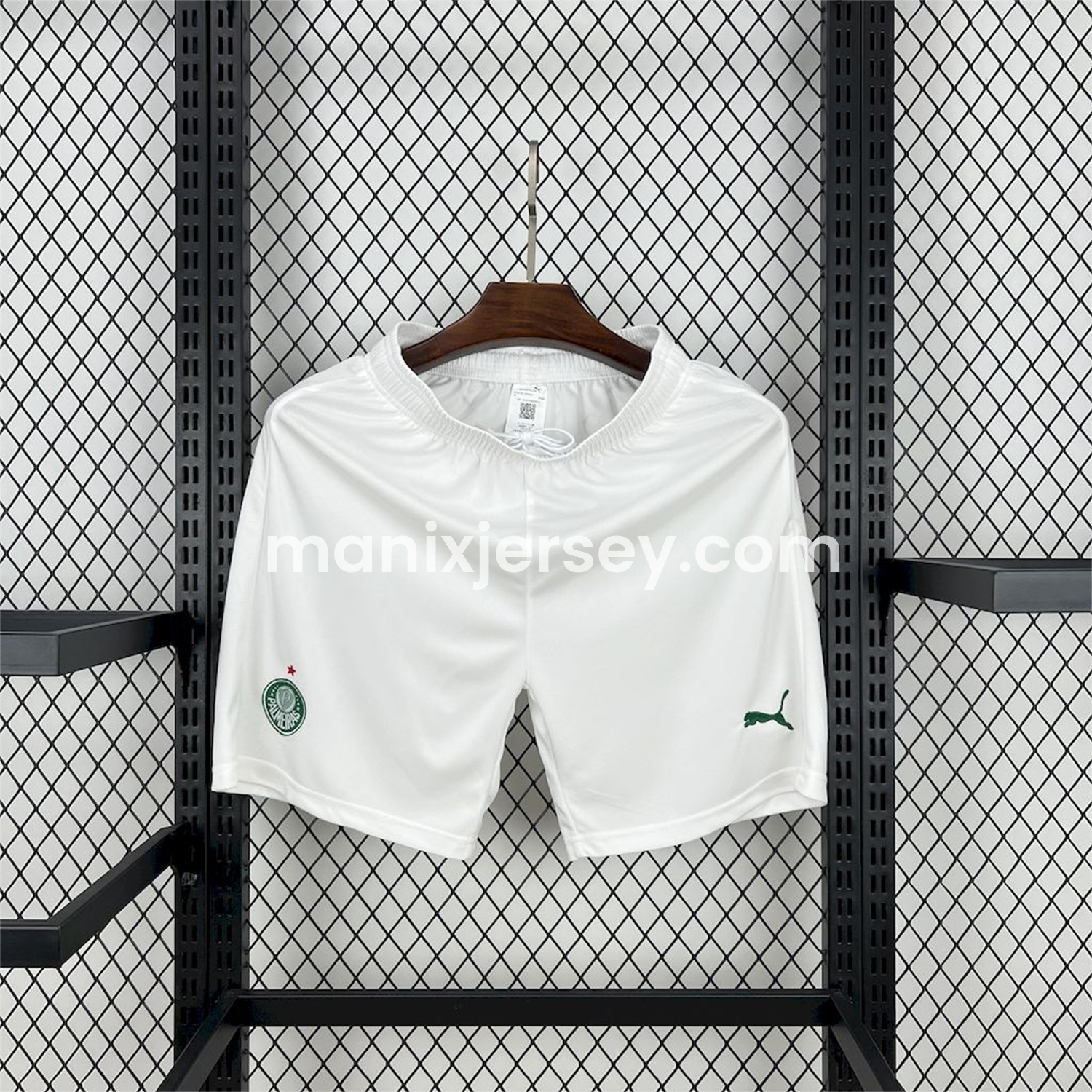 Palmeiras 25-26 Home White Shorts - Fans Version - ManixJersey