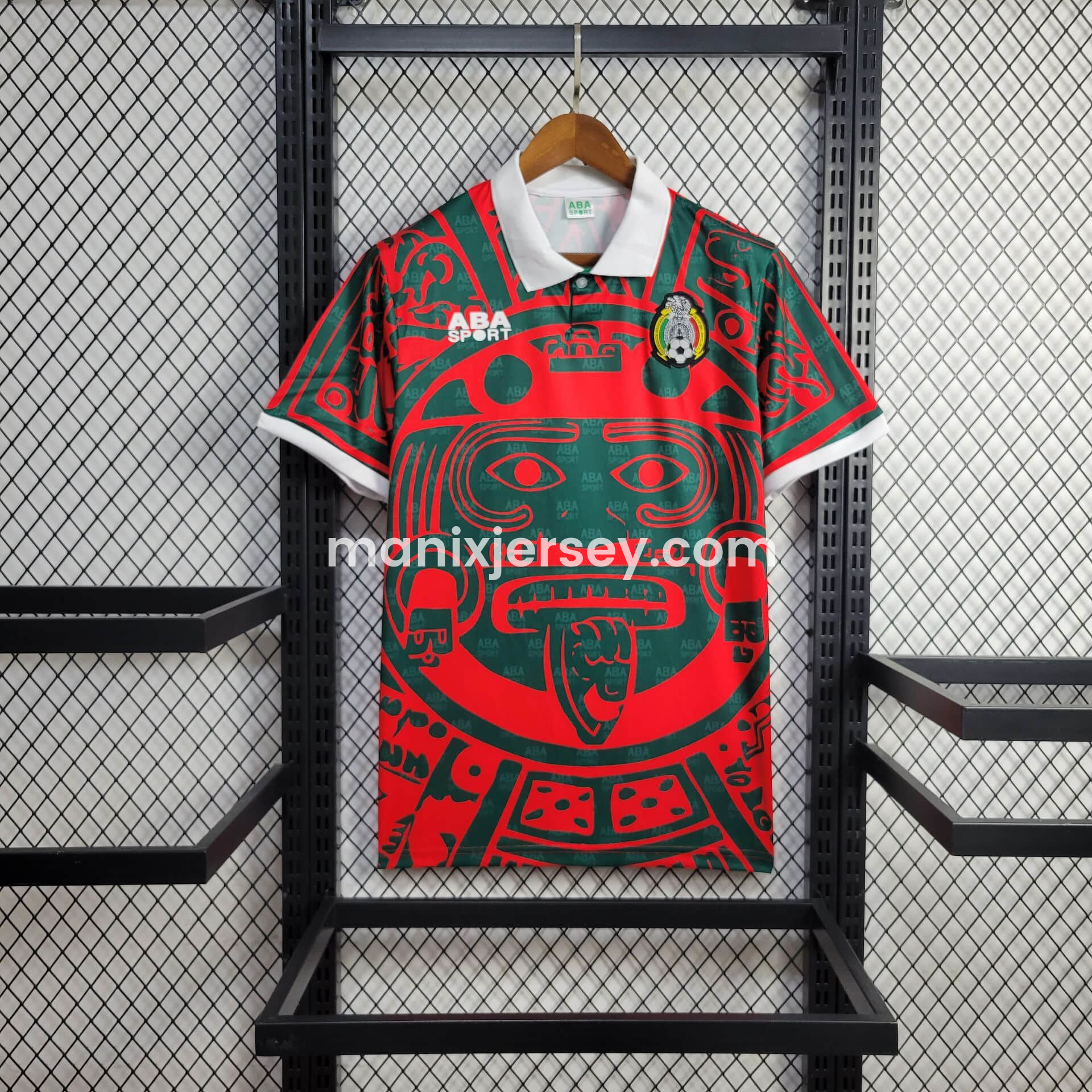 Retro Mexico 1997 Third Red Jersey - ManixJersey
