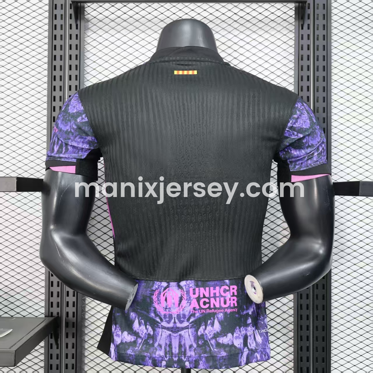 Barcelona 25-26 Purple Rock Pattern Jersey - Player Version - ManixJersey