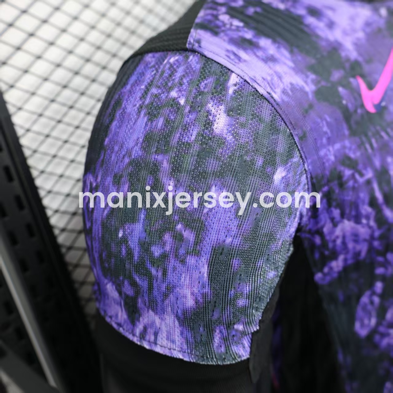 Barcelona 25-26 Purple Rock Pattern Jersey - Player Version - ManixJersey