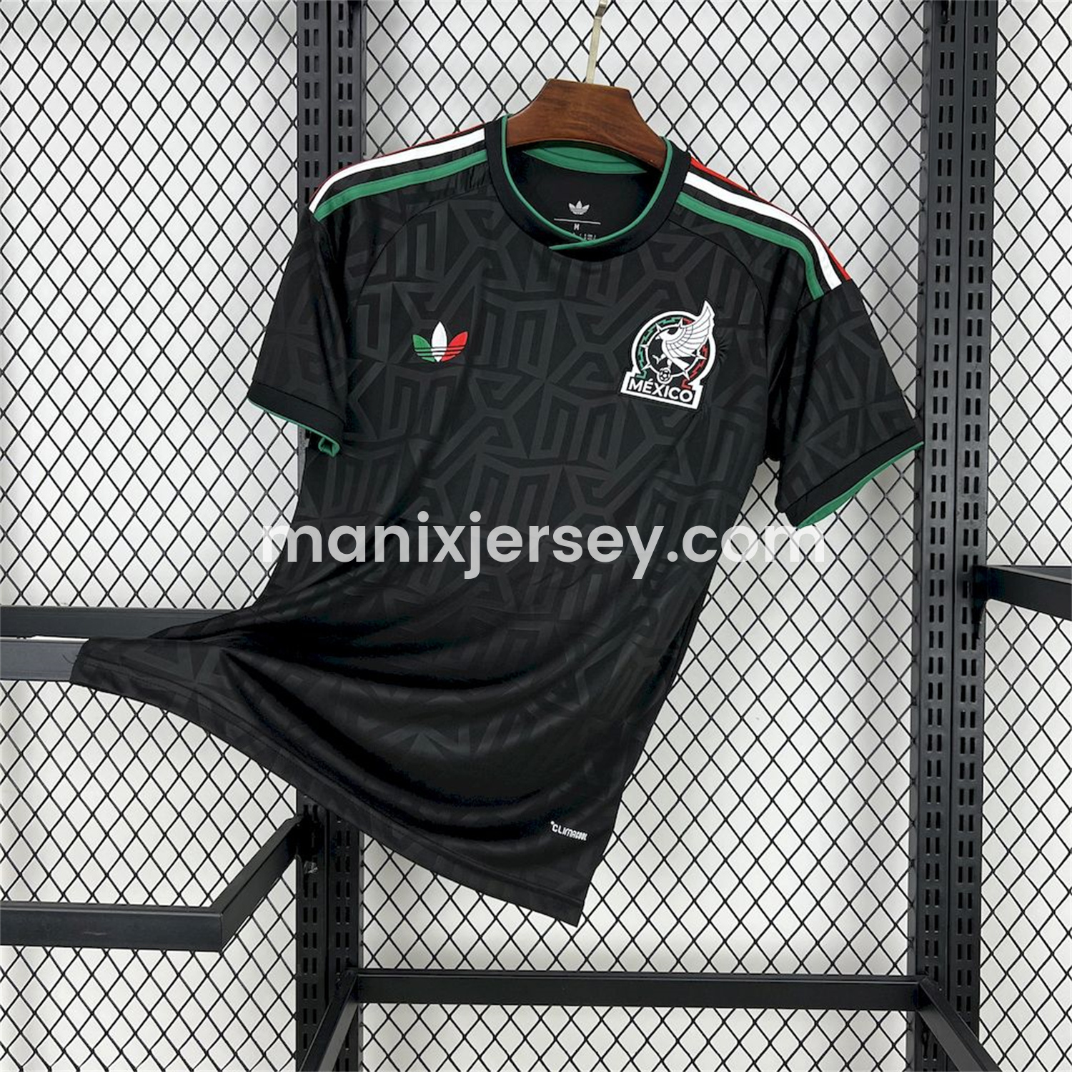 Mexico 25-26 Thire Colors Trefoil Black SpecialJersey - Fans Version - ManixJersey
