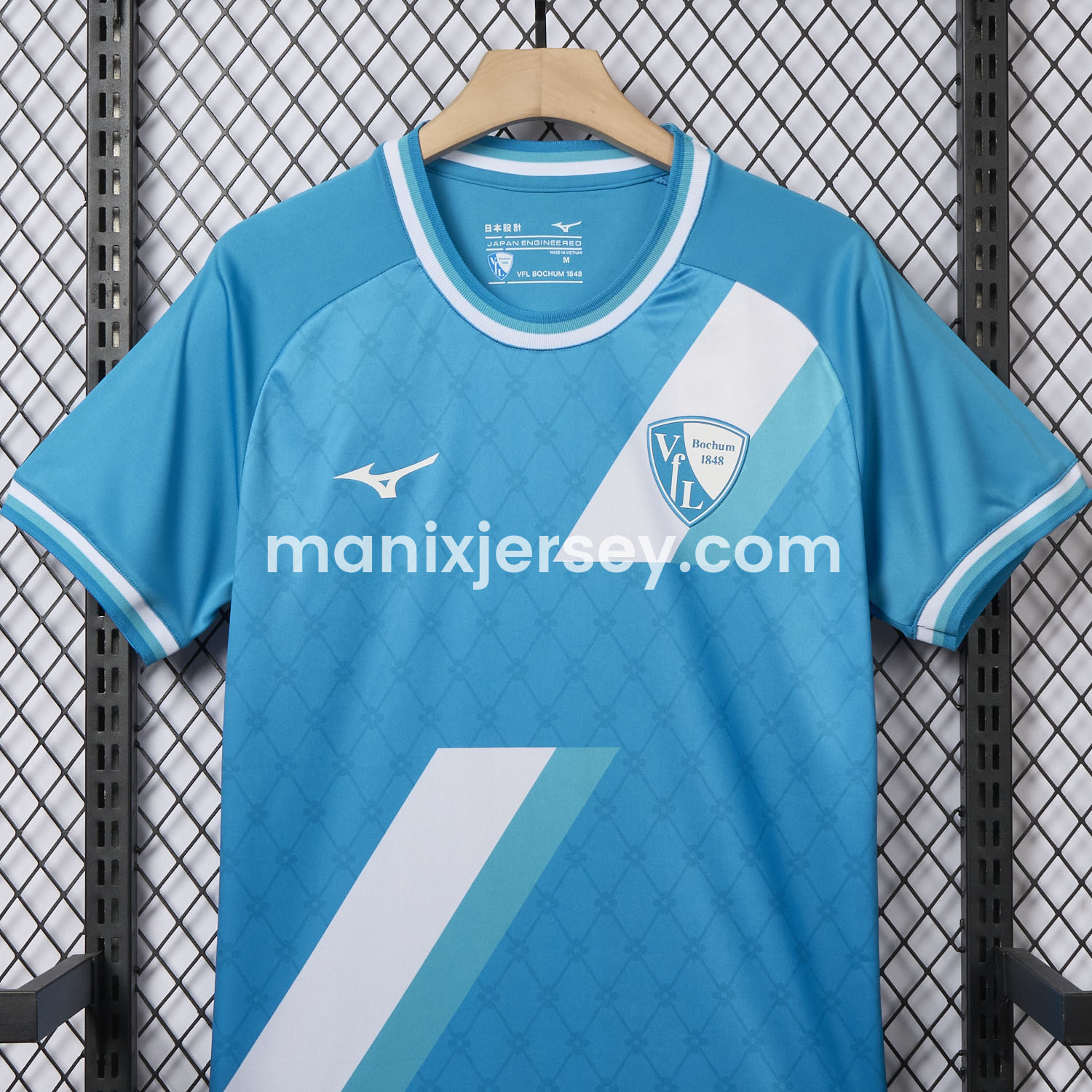 Bochum 24-25 White Slanted Stripe Special Jersey - Fans Version - ManixJersey