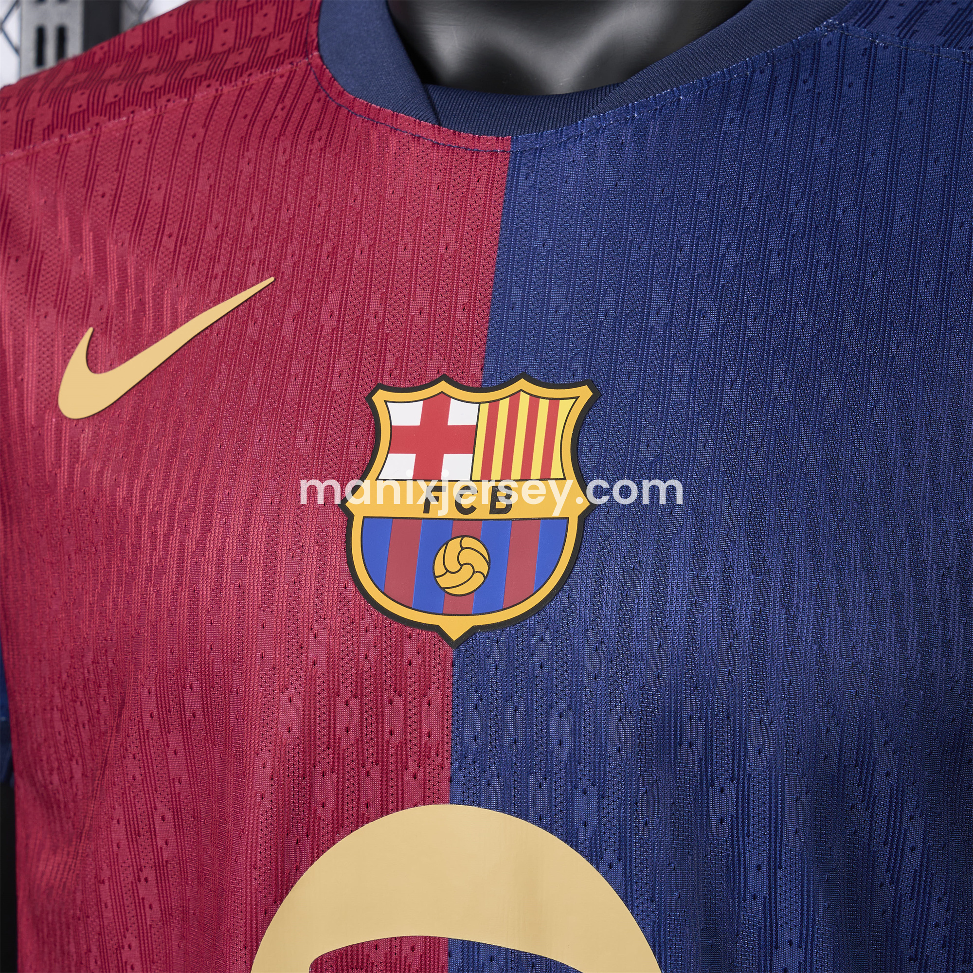 【Copa del Rey Patch Set】Barcelona 24-25 Home Jersey - Player Version - ManixJersey