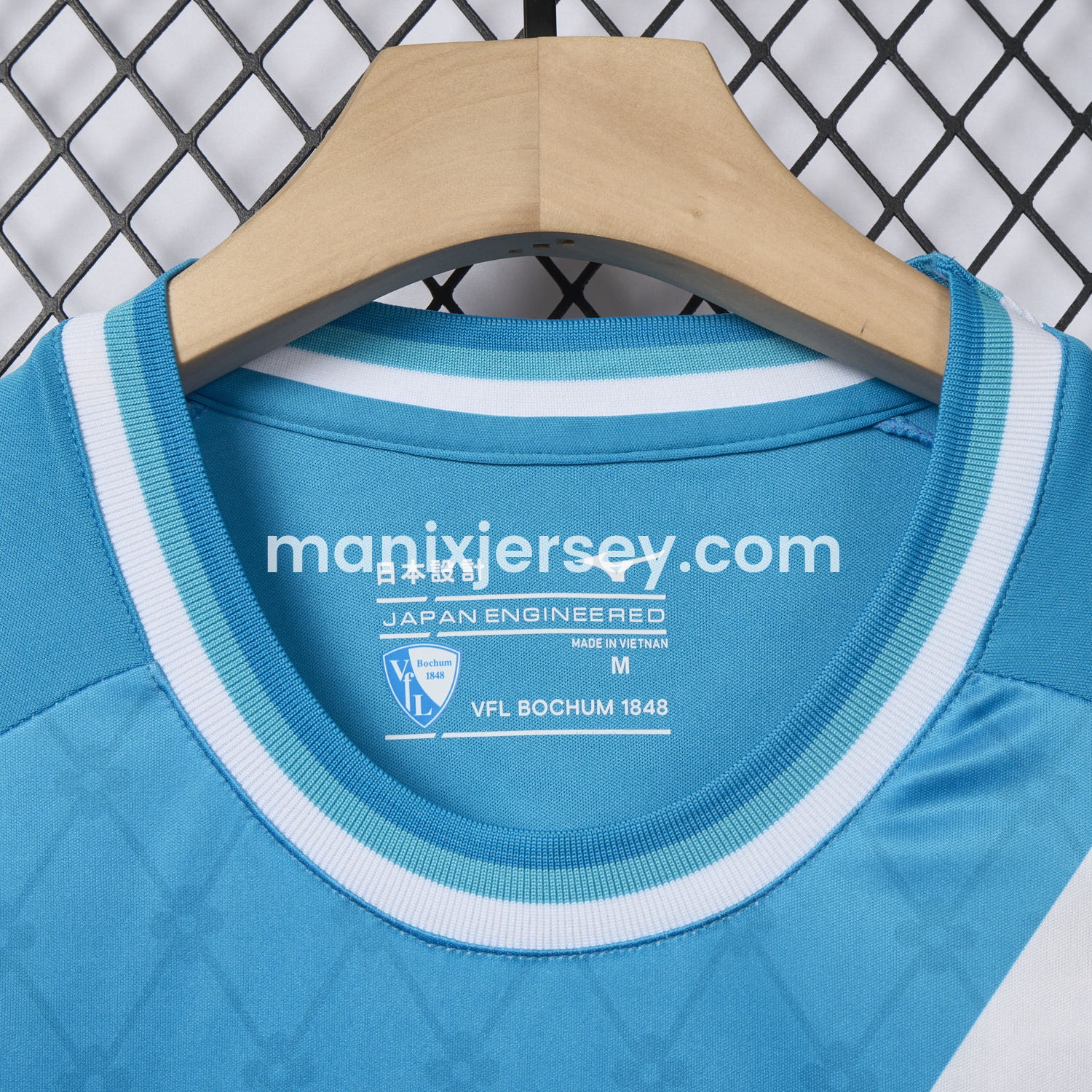 Bochum 24-25 White Slanted Stripe Special Jersey - Fans Version - ManixJersey
