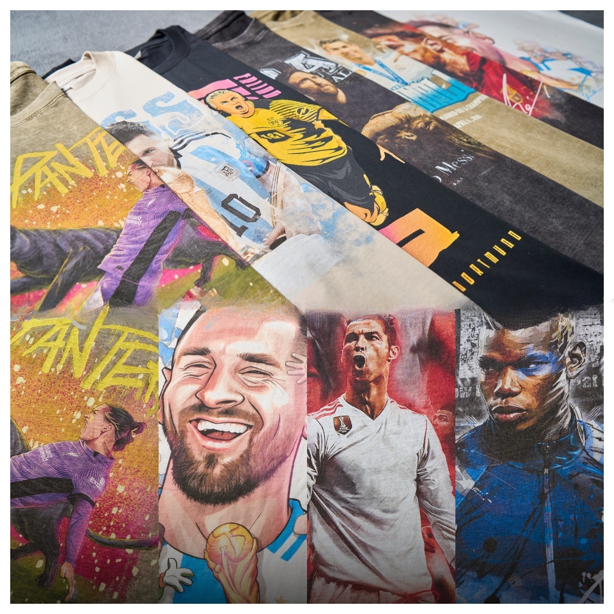 Inter Milan Team Logo Fingerprint Unisex Pure Cotton T-shirt - ManixJersey