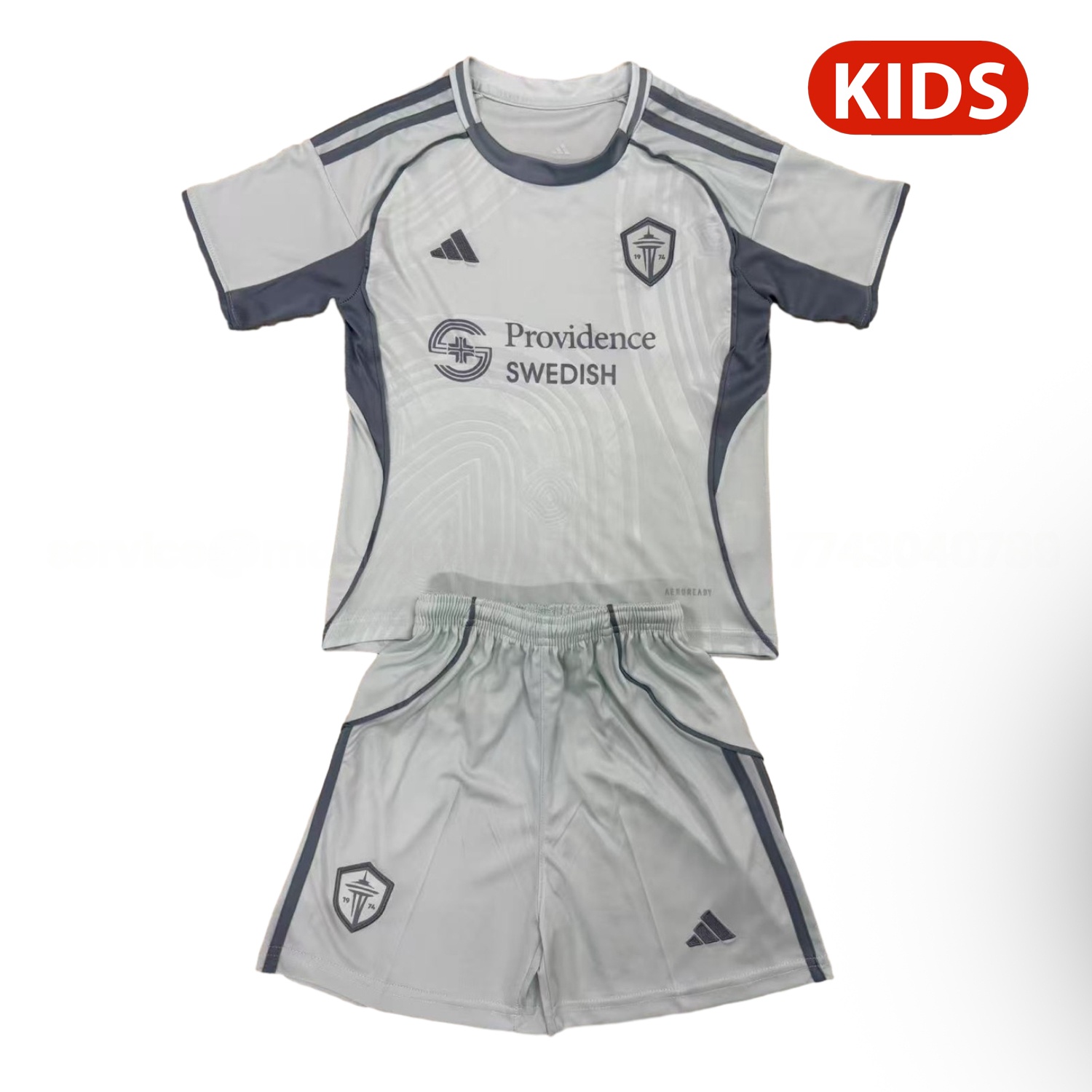 Seattle Sounders 25-26 Pre-Match Training Kids Kit - ManixJersey