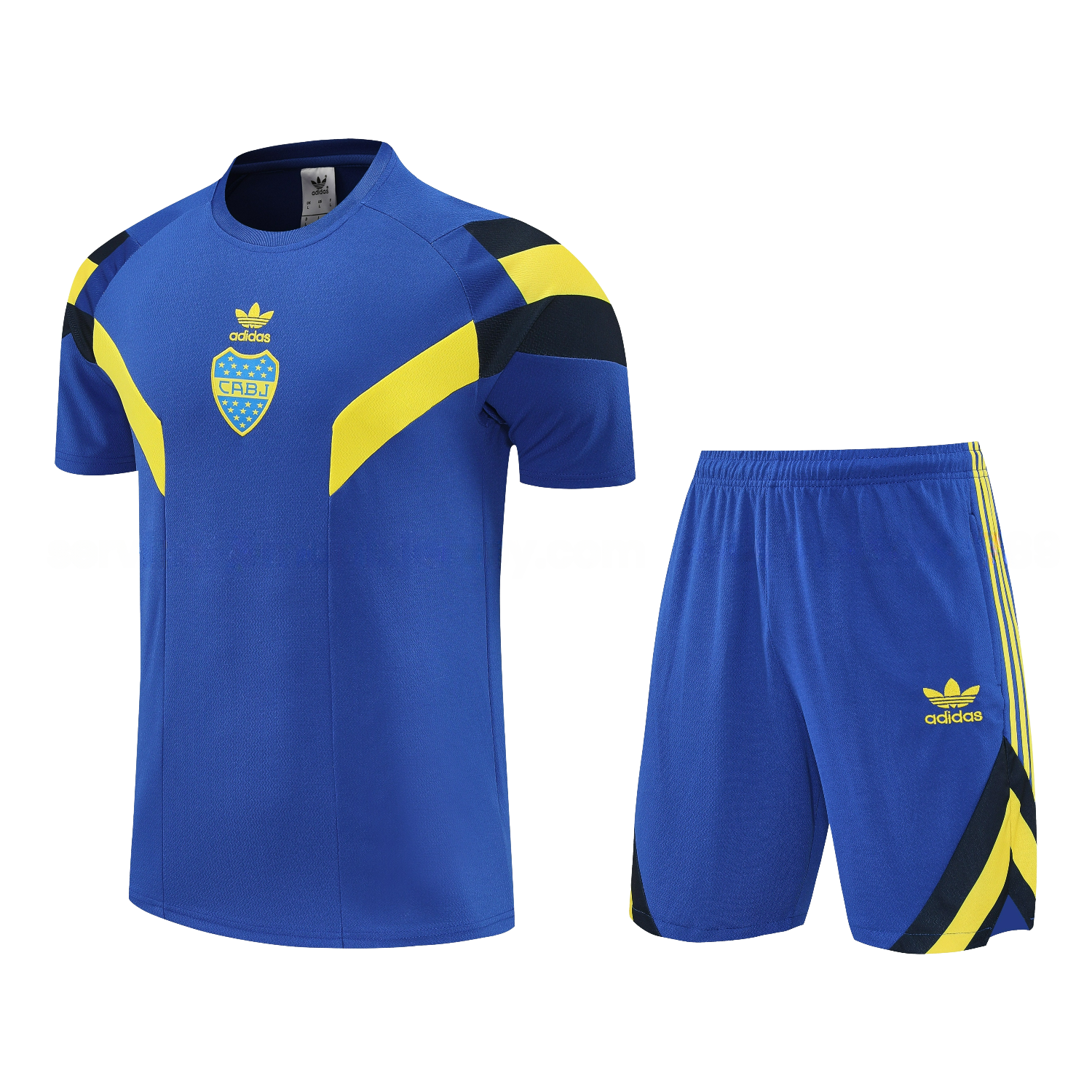Boca Juniors 25-26 Short-Sleeve Training Set - BlueTop & Blue Shorts - ManixJersey