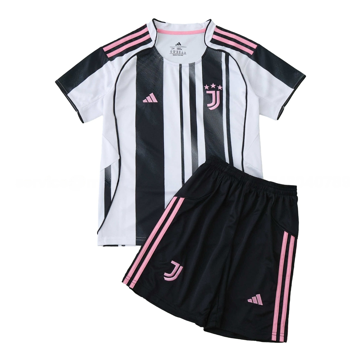 Juventus 25-26 Home Unsponsored Kids Kit - ManixJersey