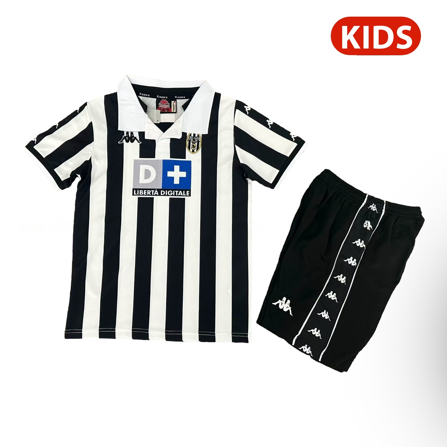 Retro Juventus 1999-00 Home Kids Kit - ManixJersey