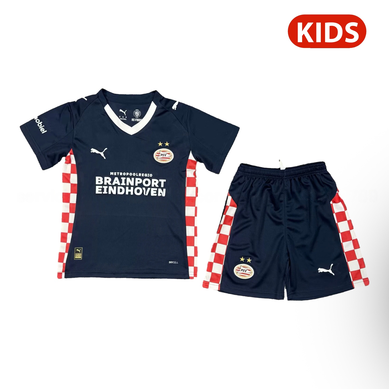 PSV Eindhoven 25-26 Away Kids Kit - ManixJersey