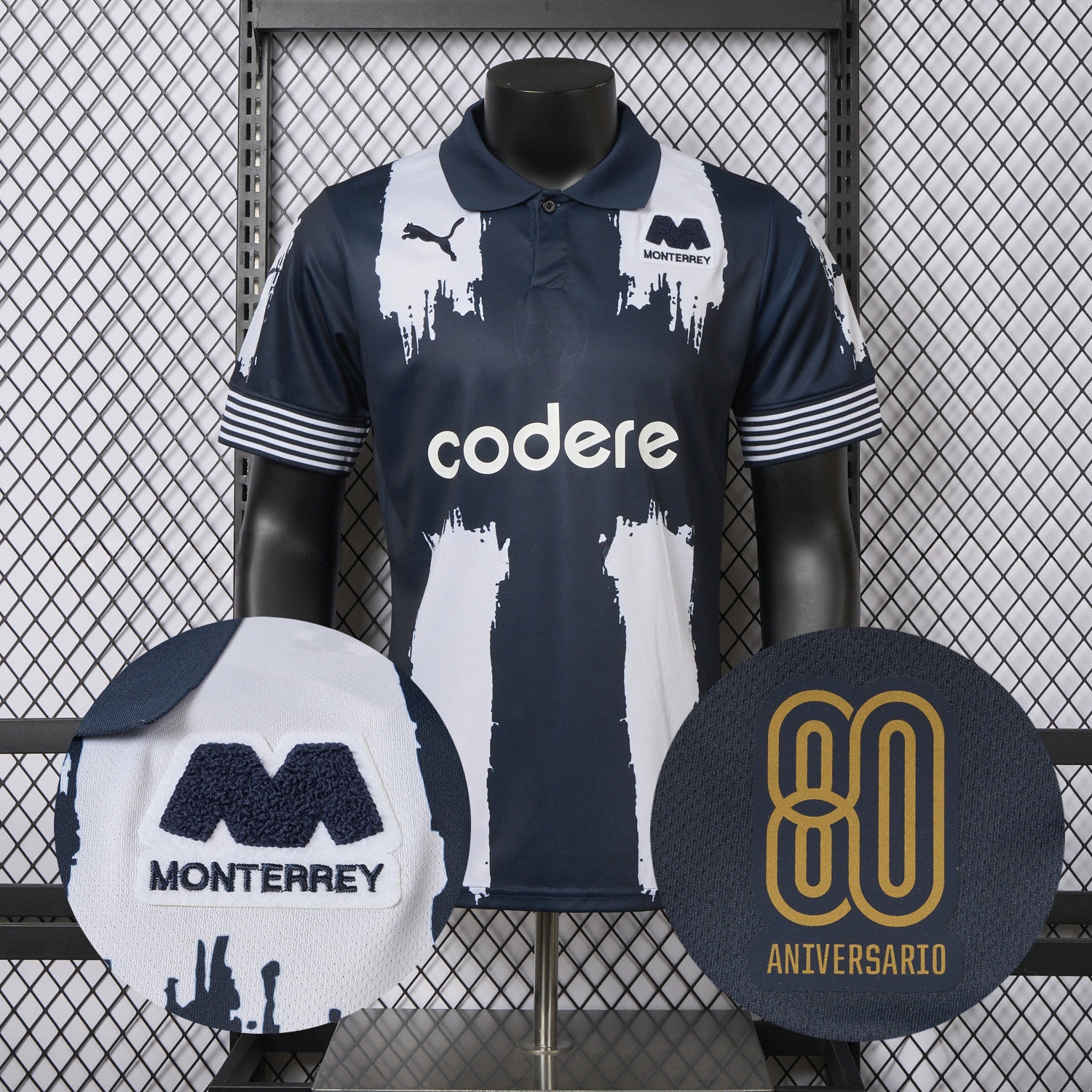 Rayados Monterrey 25-26 80th Anniversary Special Edition Jersey - ManixJersey