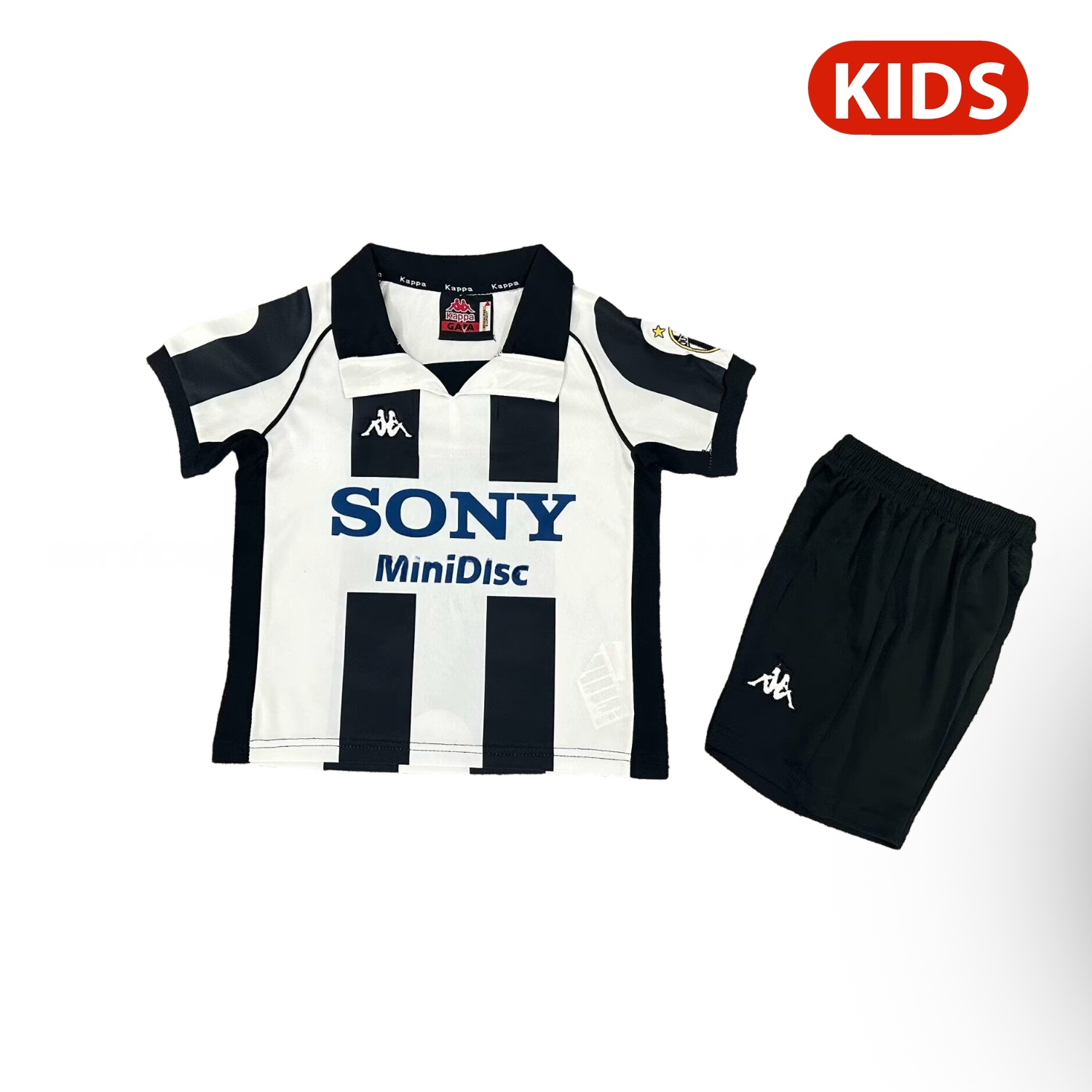 Retro Juventus 1997-98 Home Kids Kit - ManixJersey