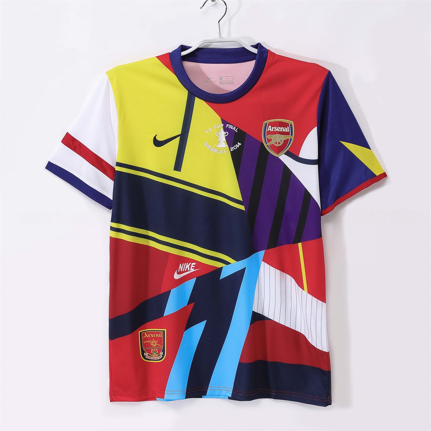 Retro Arsenal 2014 FA CUP Trophy Commemorative Jersey - ManixJersey