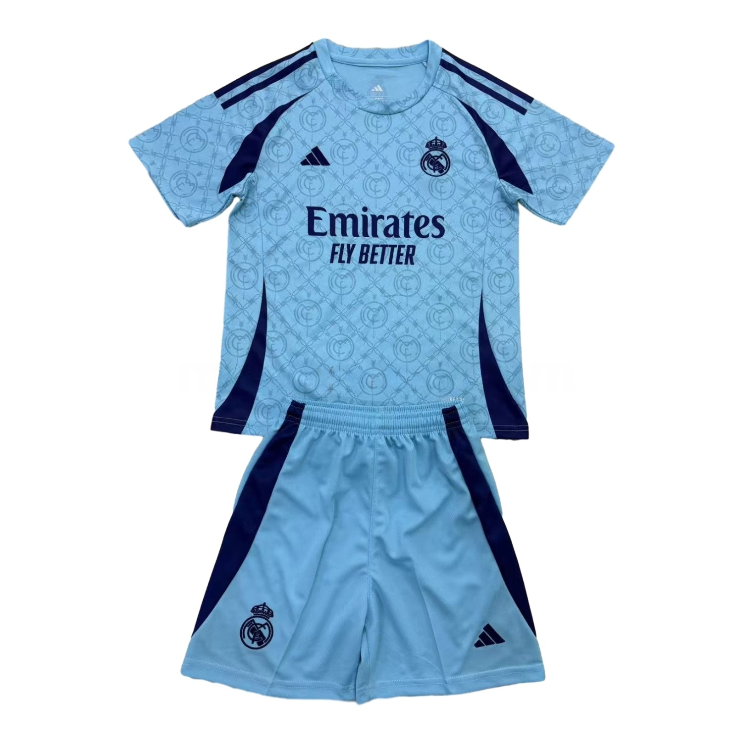 Real Madrid 25-26 Blue Concept Men's Adult Jersey Set - Fans Version - ManixJersey