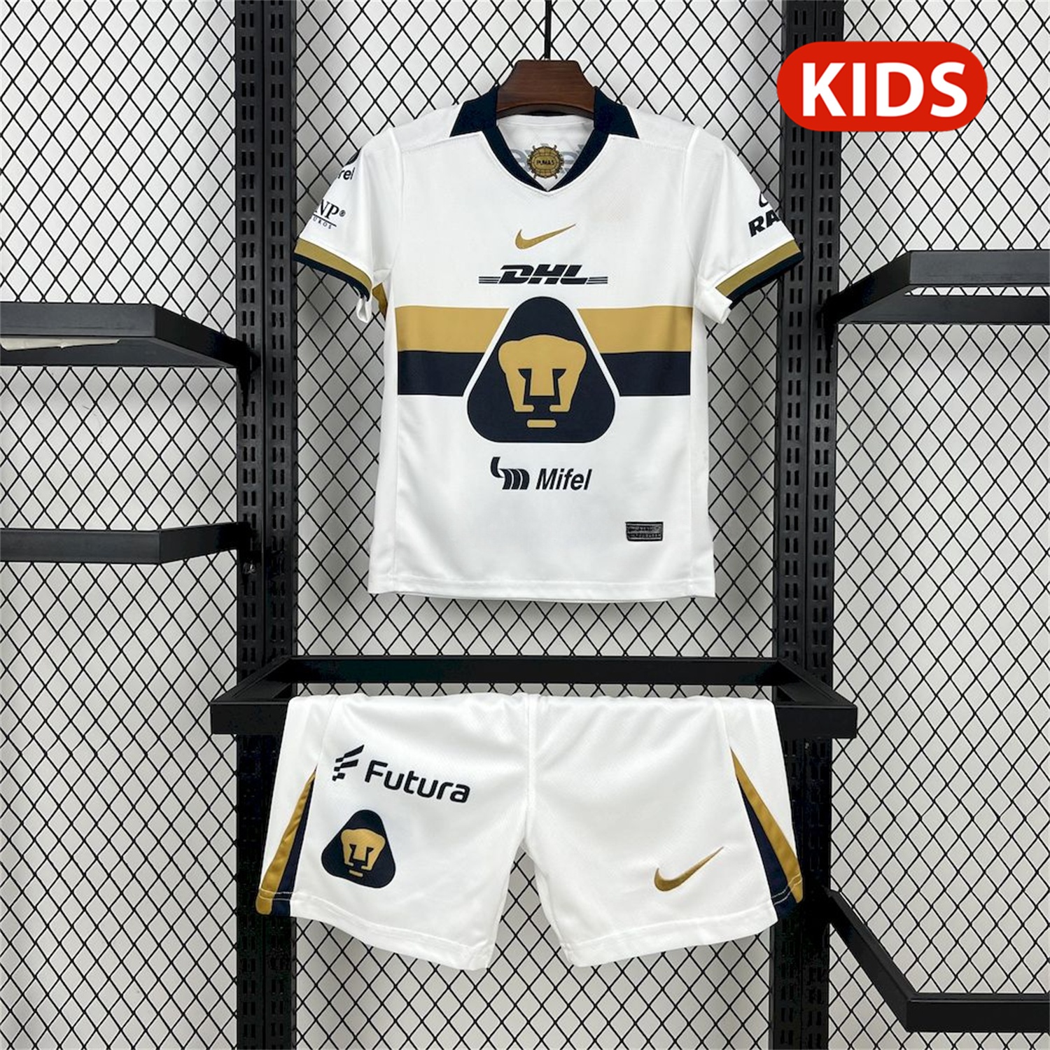 Pumas UNAM 25-26 Home Kids Kit - ManixJersey