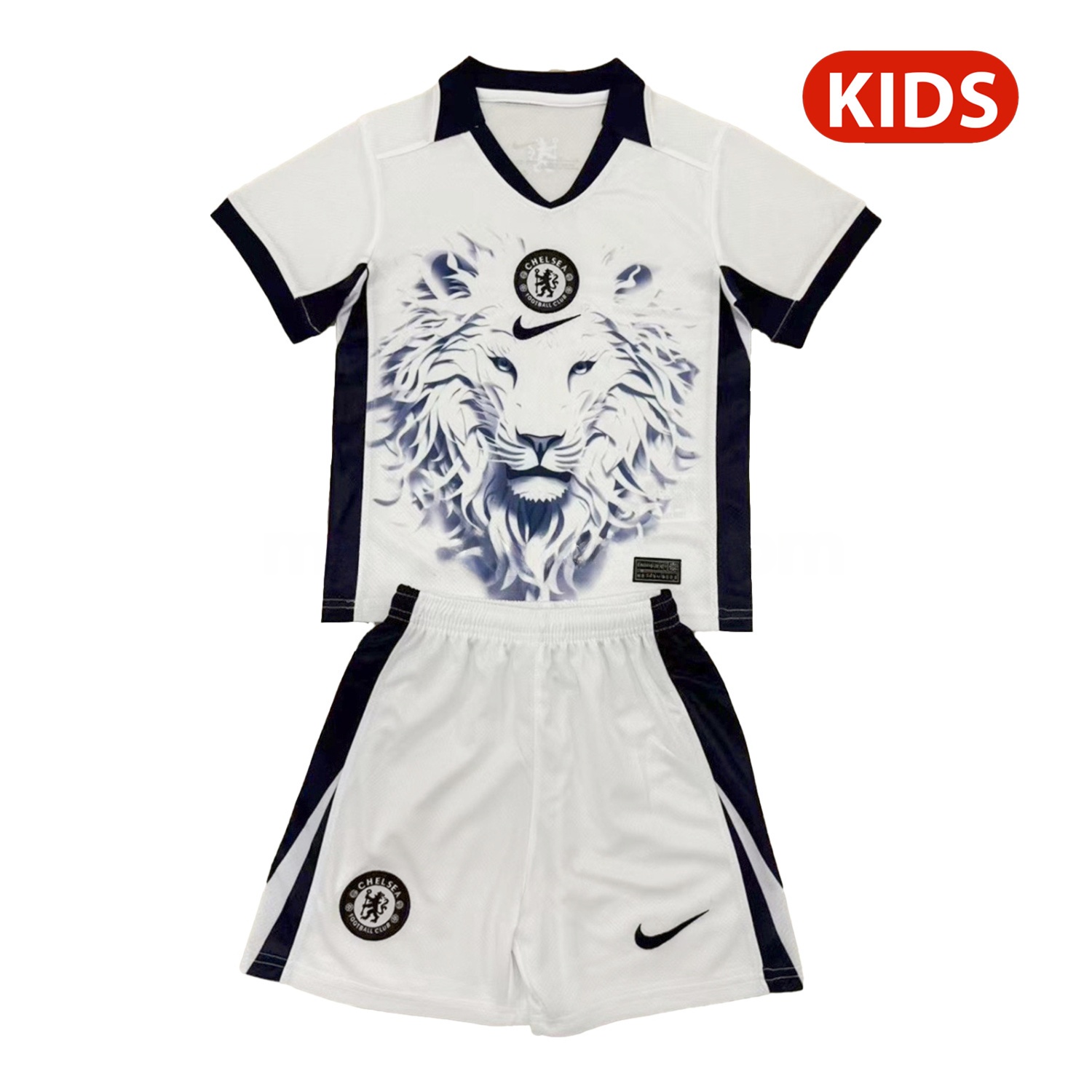 C.H.E.L.S.E.A 25-26 White Lion Concept Kids Kit - ManixJersey