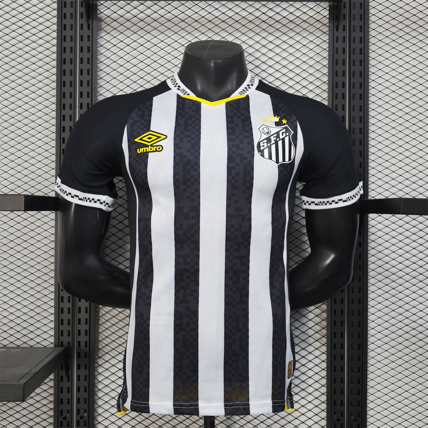 Santos 25-26 Away Unsponsored Jersey - Player Version - ManixJersey
