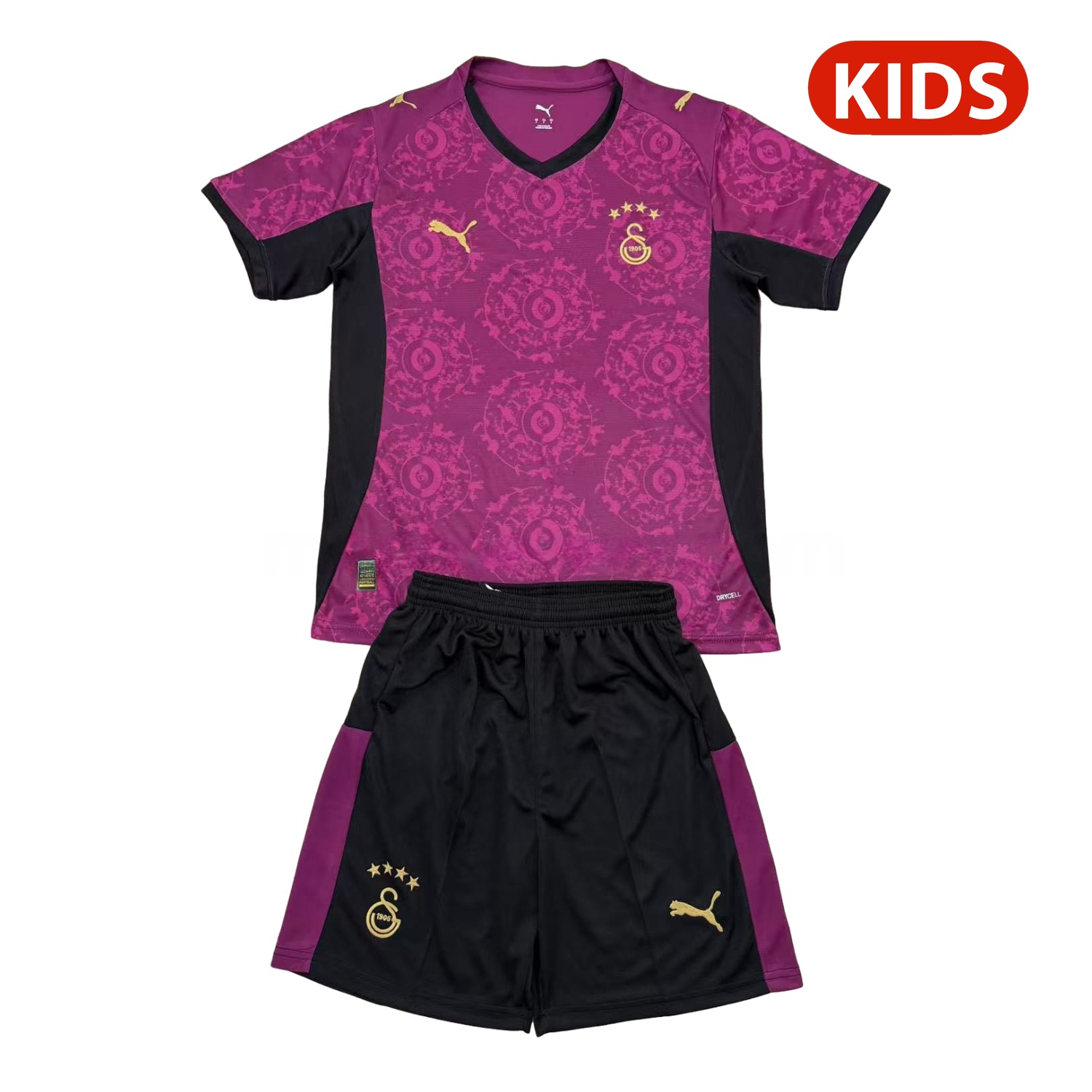 Galatasaray 25-26 Third Unsponsored Kids Kit - ManixJersey
